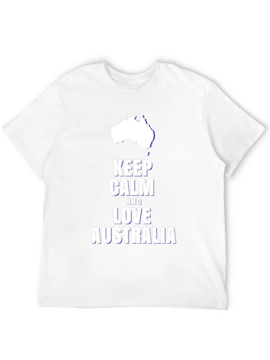 Keep Calm and Love Australia Graphic Tee