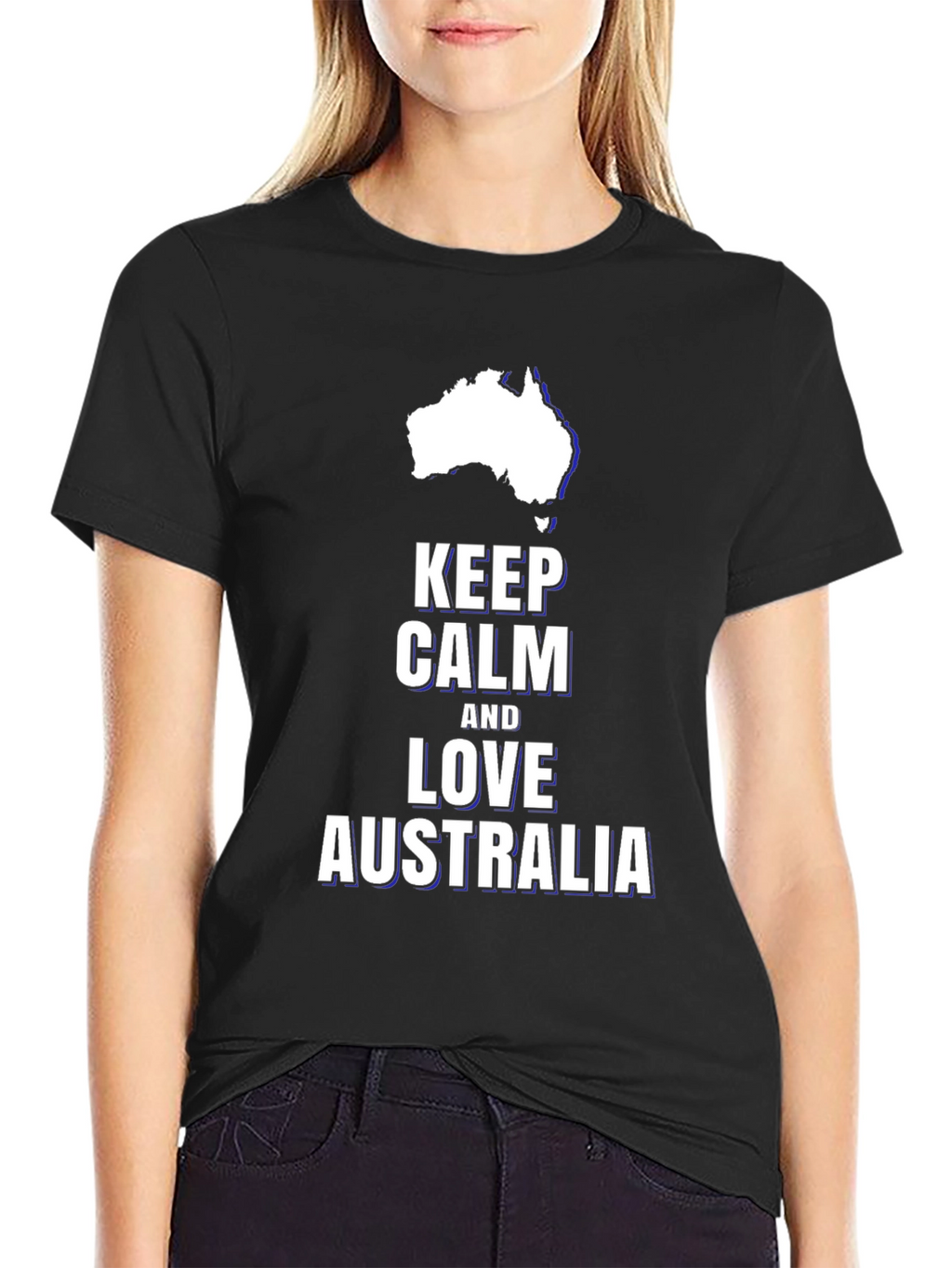 Keep Calm and Love Australia Graphic Tee