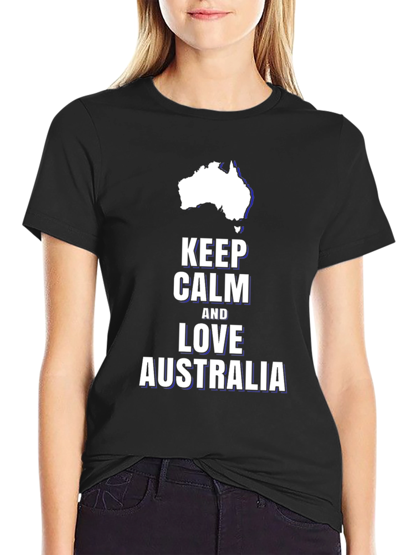 Keep Calm and Love Australia Graphic Tee
