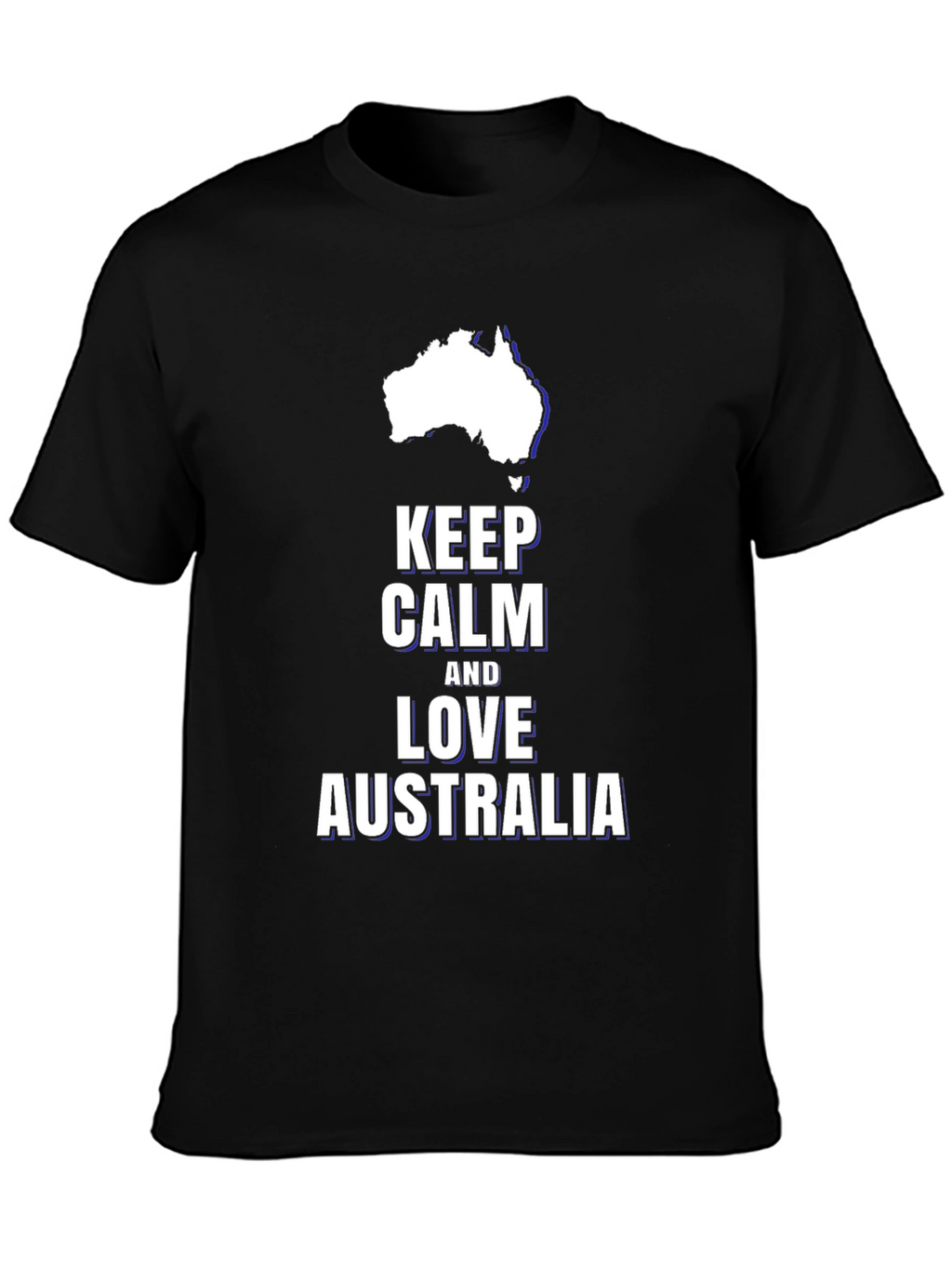Keep Calm and Love Australia Graphic Tee