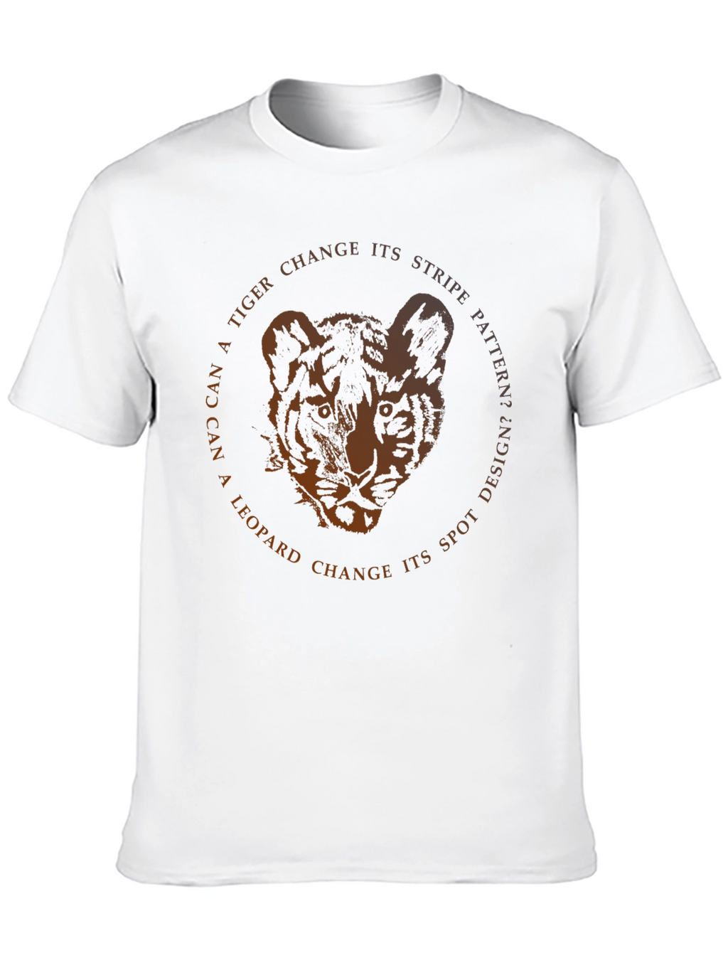Tiger Stripe Pattern Tee