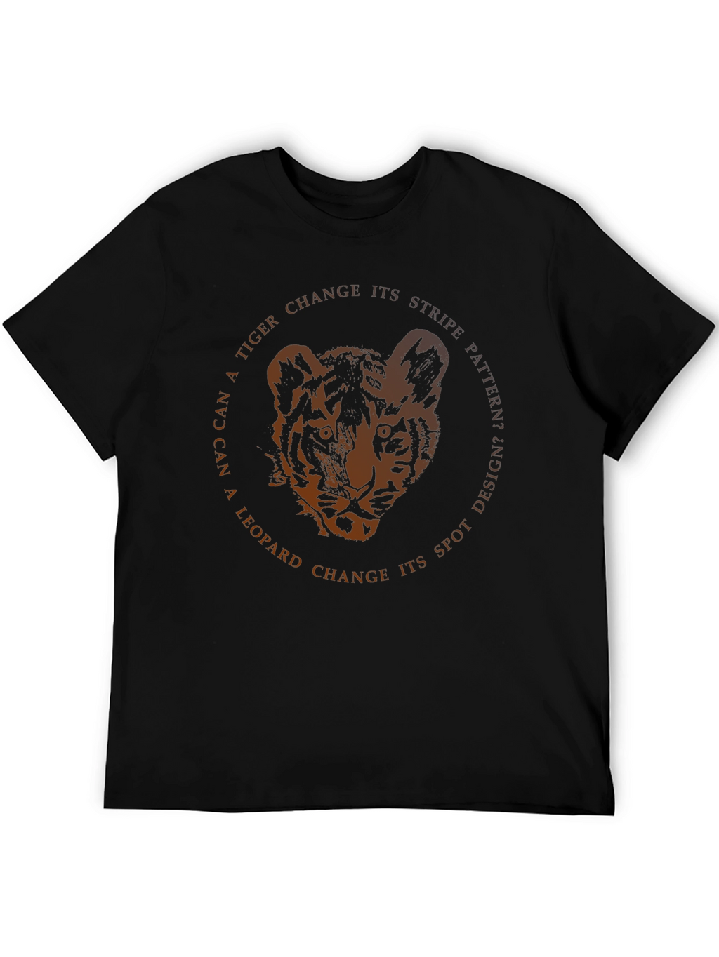 Tiger Stripe Pattern Tee