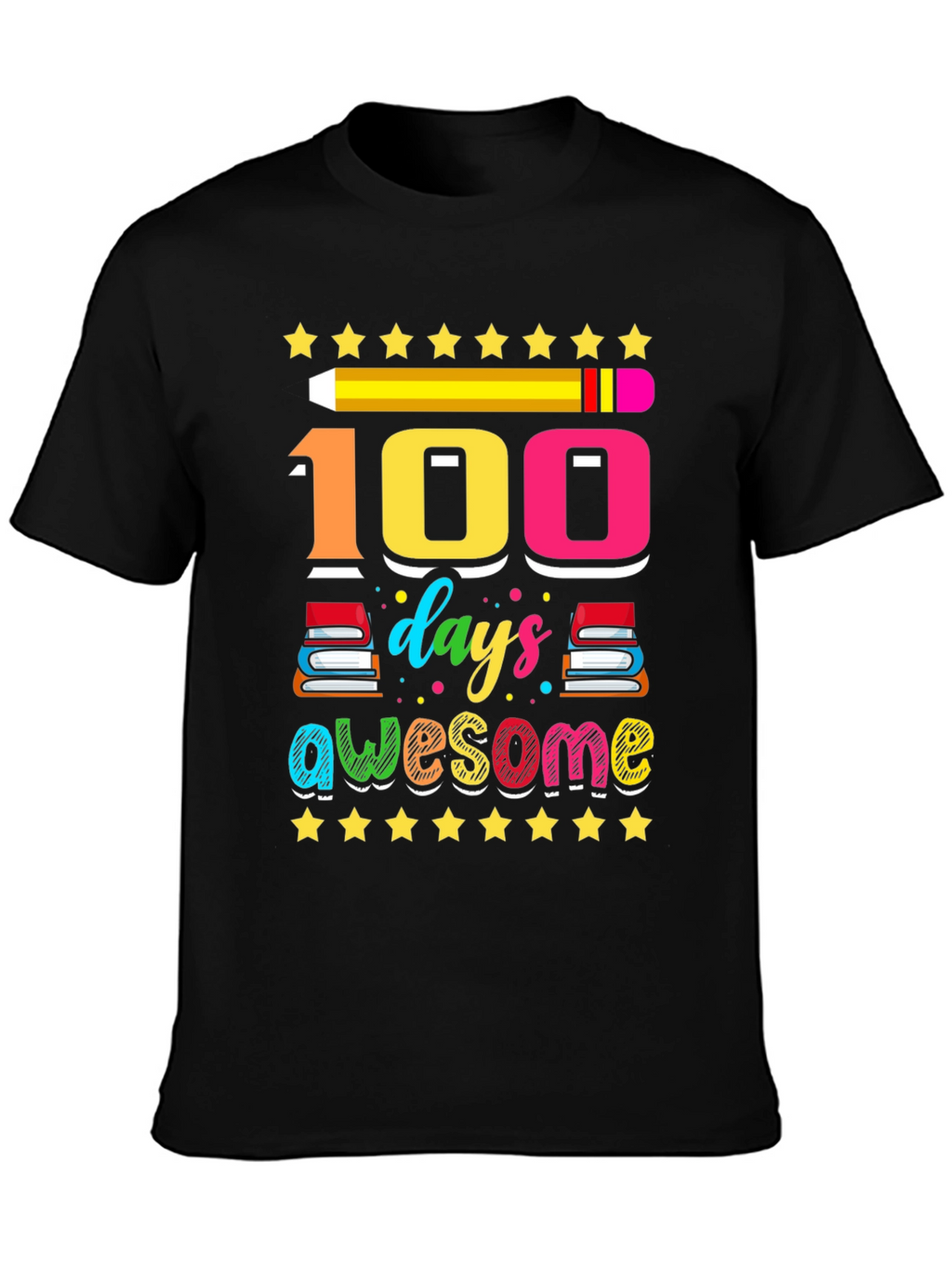 100 Days of Awesome Graphic Tee