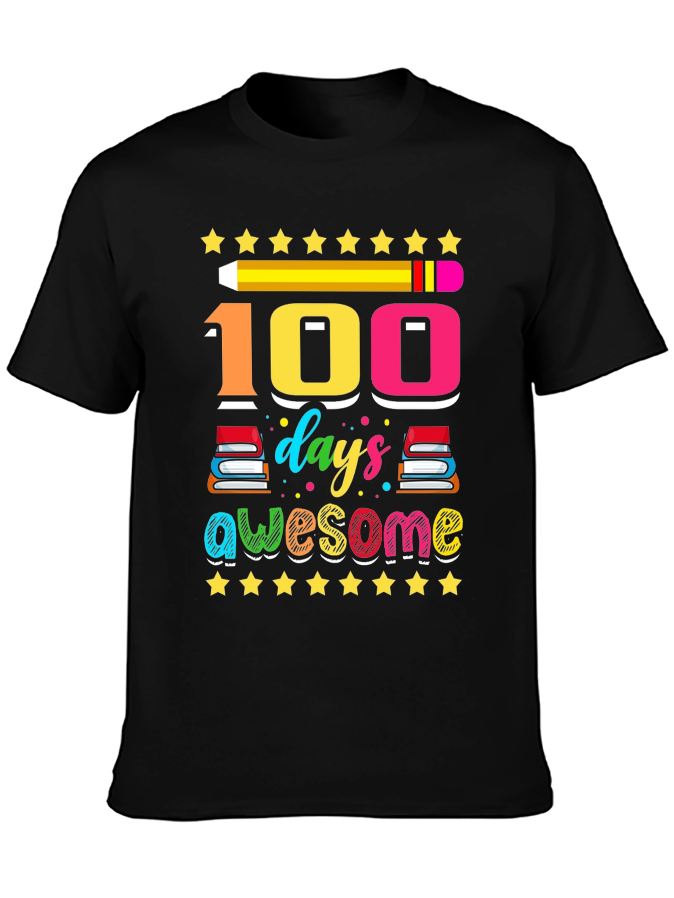 100 Days of Awesome Graphic Tee