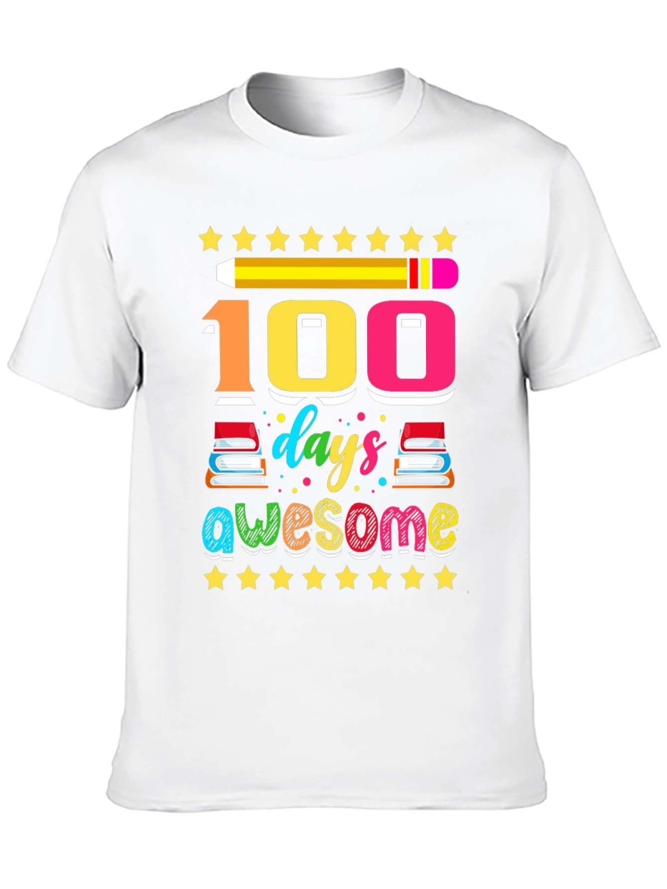 100 Days of Awesome Graphic Tee