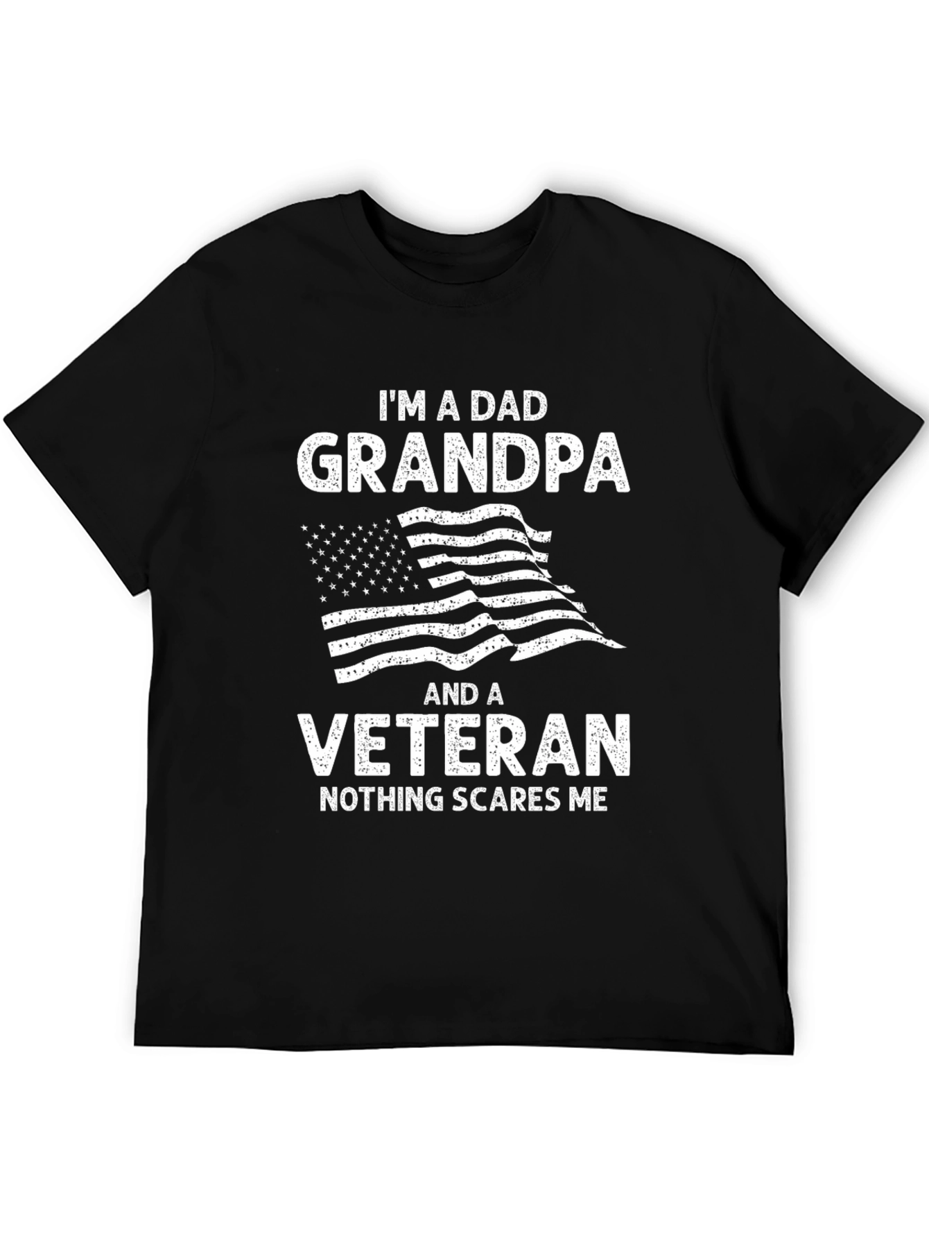 Dad Grandpa Veteran Graphic T-Shirt