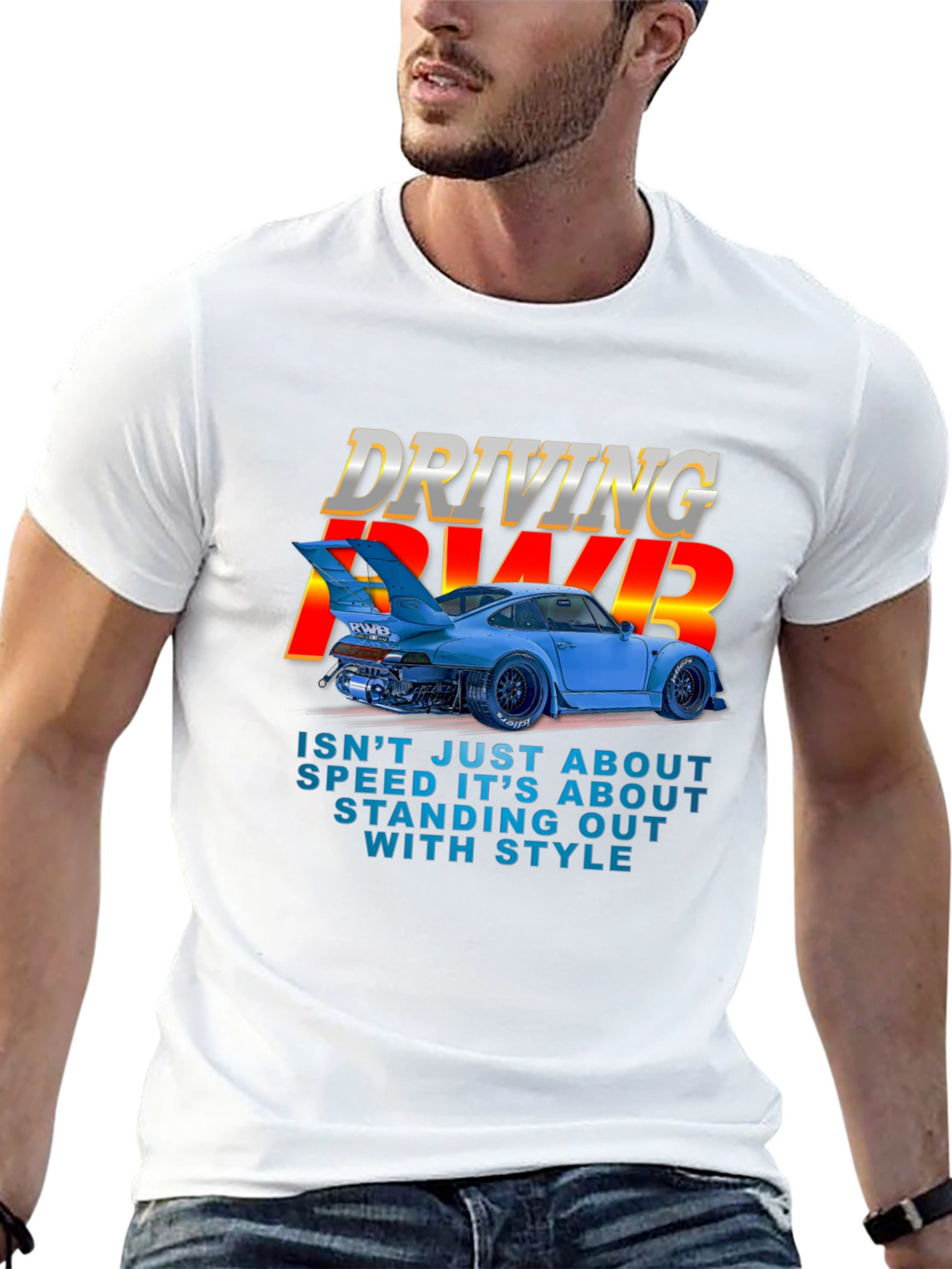 Driving RWB T-Shirt - Speed & Style