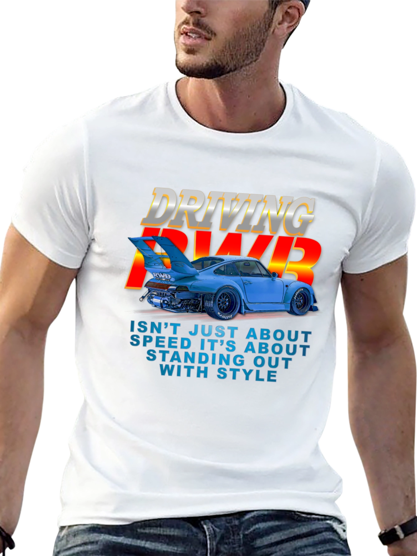 Driving RWB T-Shirt - Speed & Style