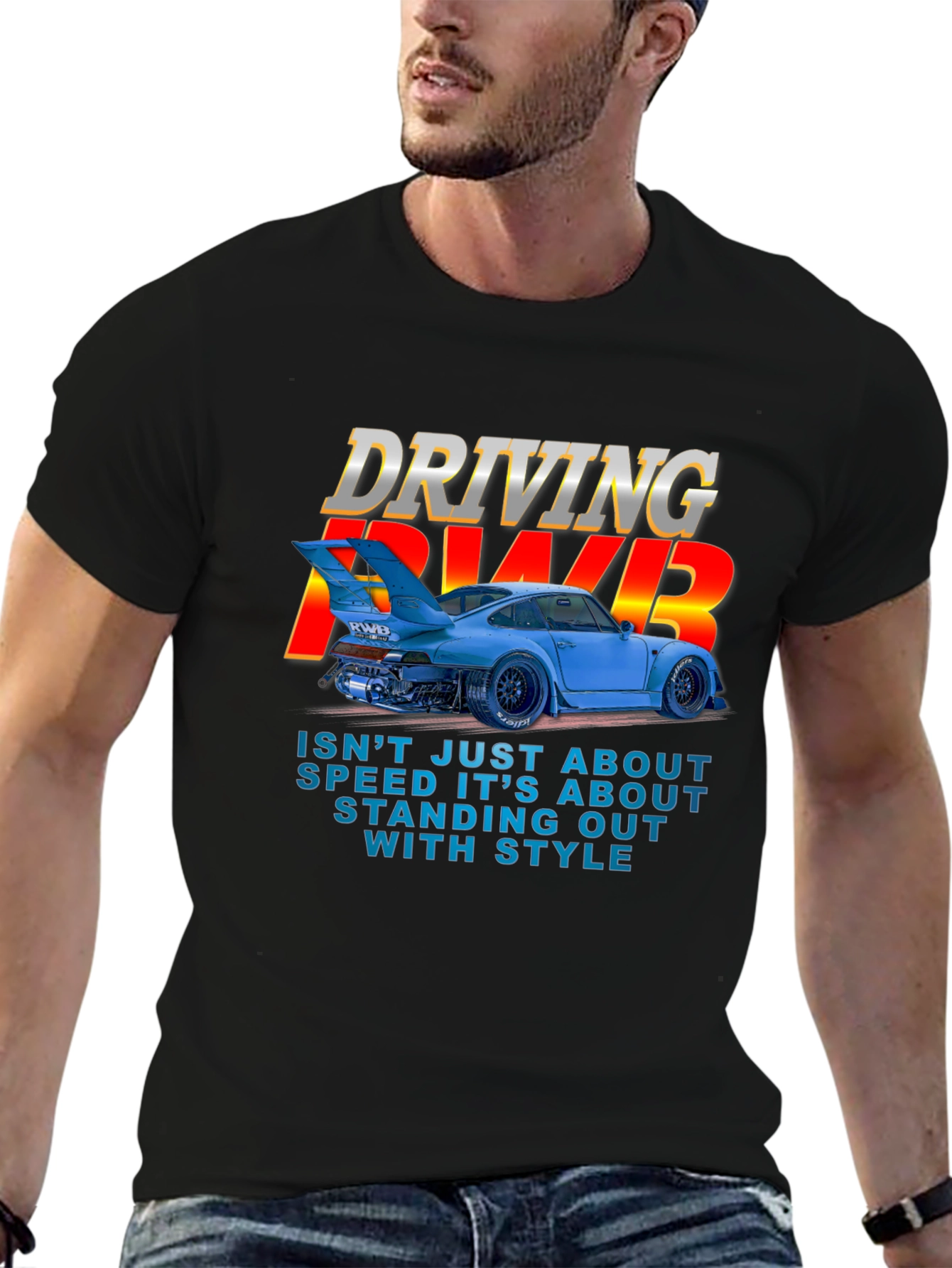 Driving RWB T-Shirt - Speed & Style