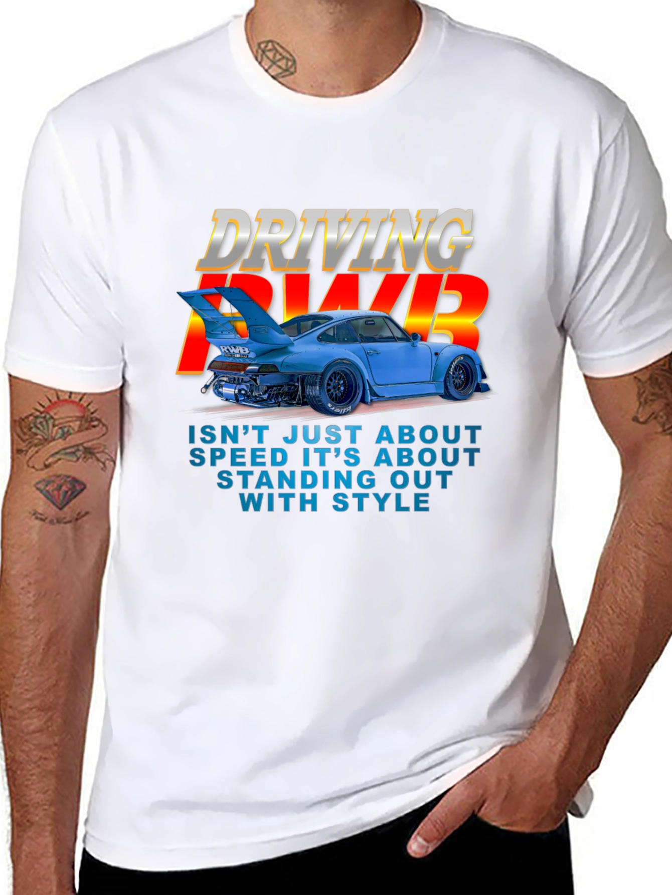 Driving RWB T-Shirt - Speed & Style