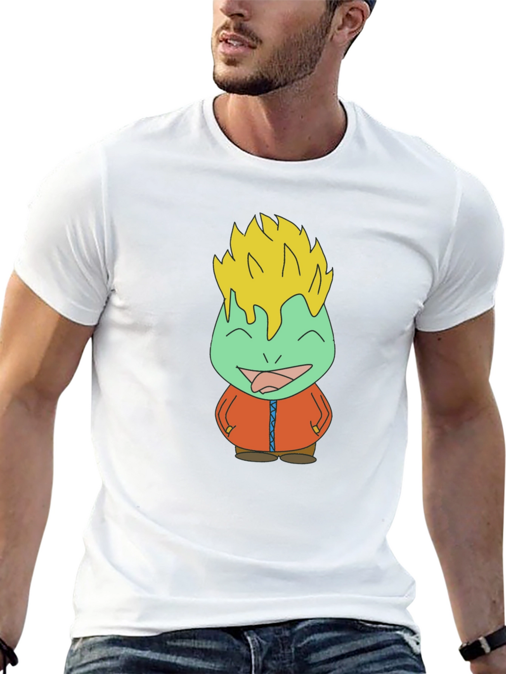 Cartoon Character Graphic Tee
