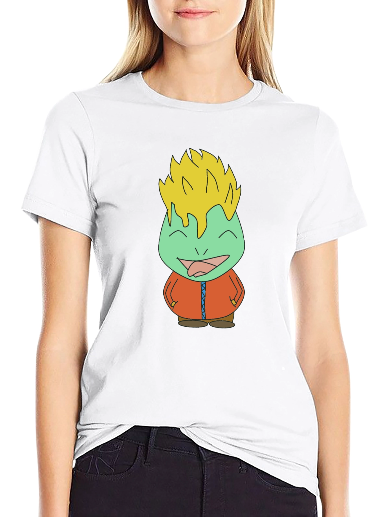 Cartoon Character Graphic Tee