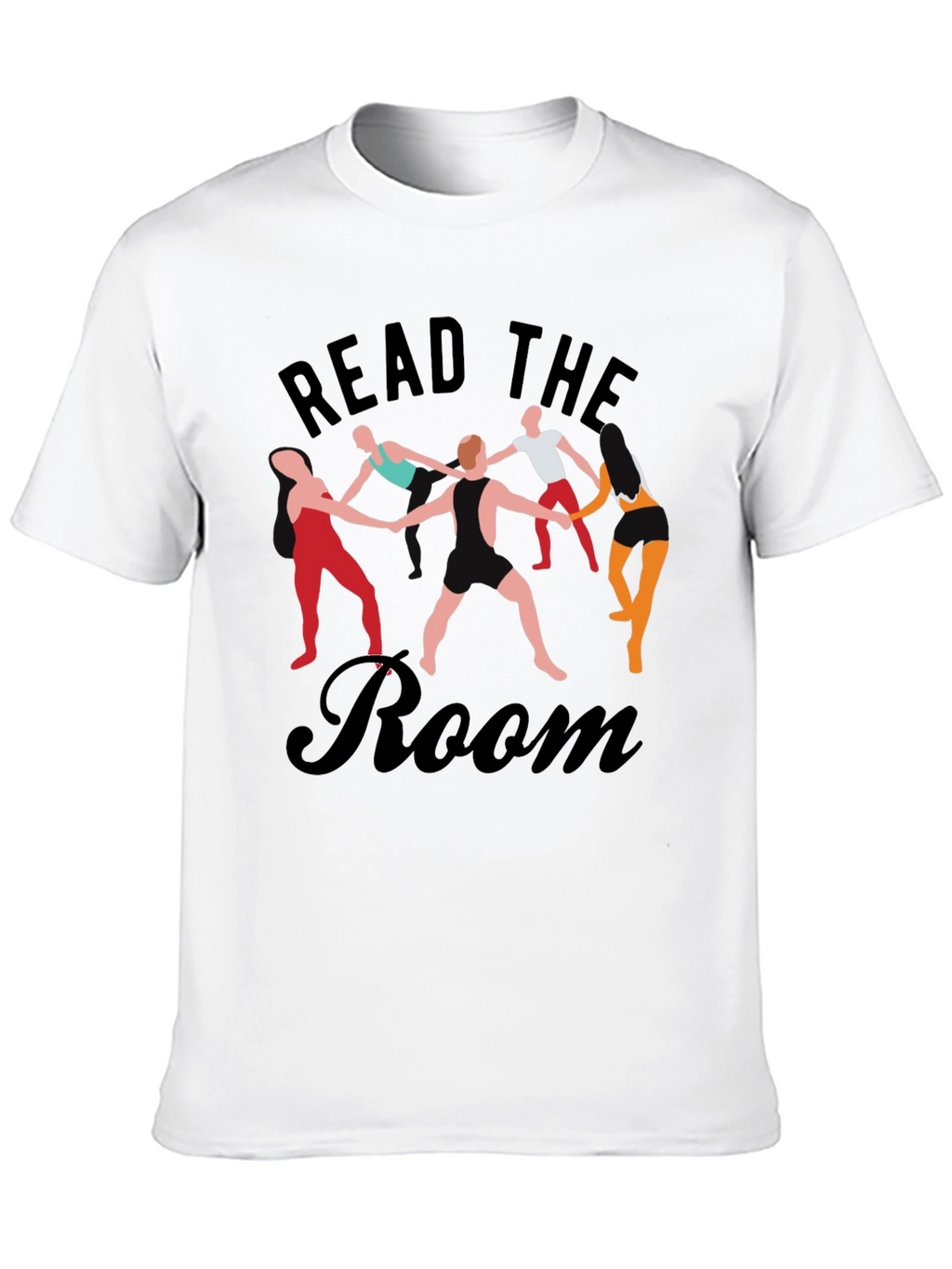 Read the Room Graphic Tee - Crew Neck