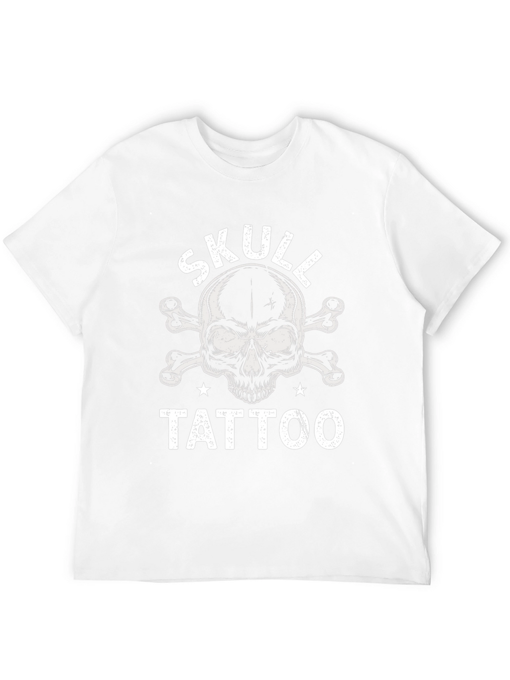 Skull Tattoo Graphic Black T-Shirt