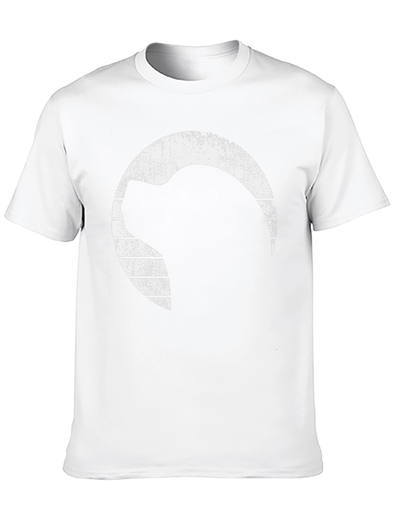 Cool Retro Bear Silhouette T-Shirt - Black