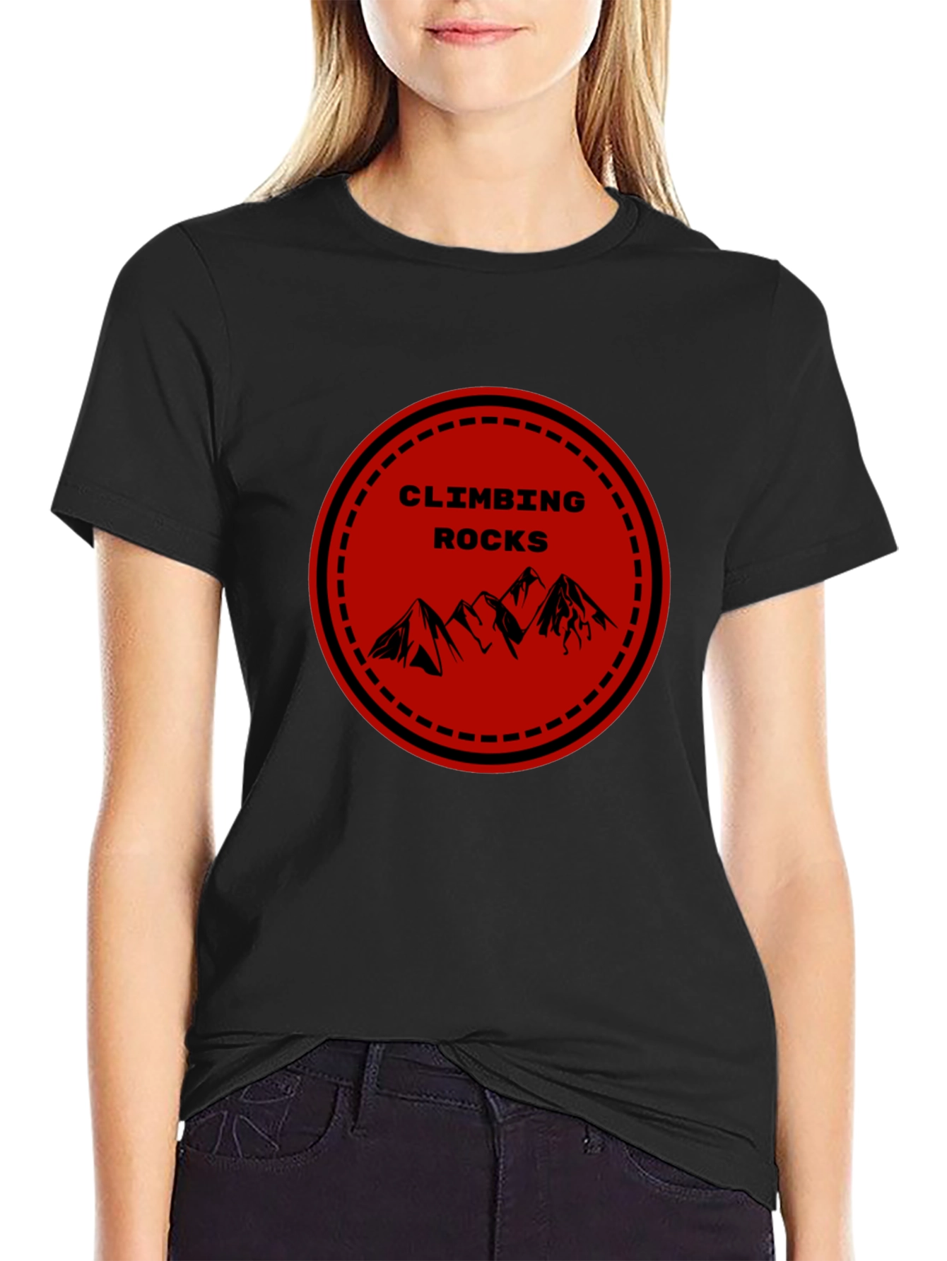 Climbing Rocks Graphic Tee - Adventure T-Shirt