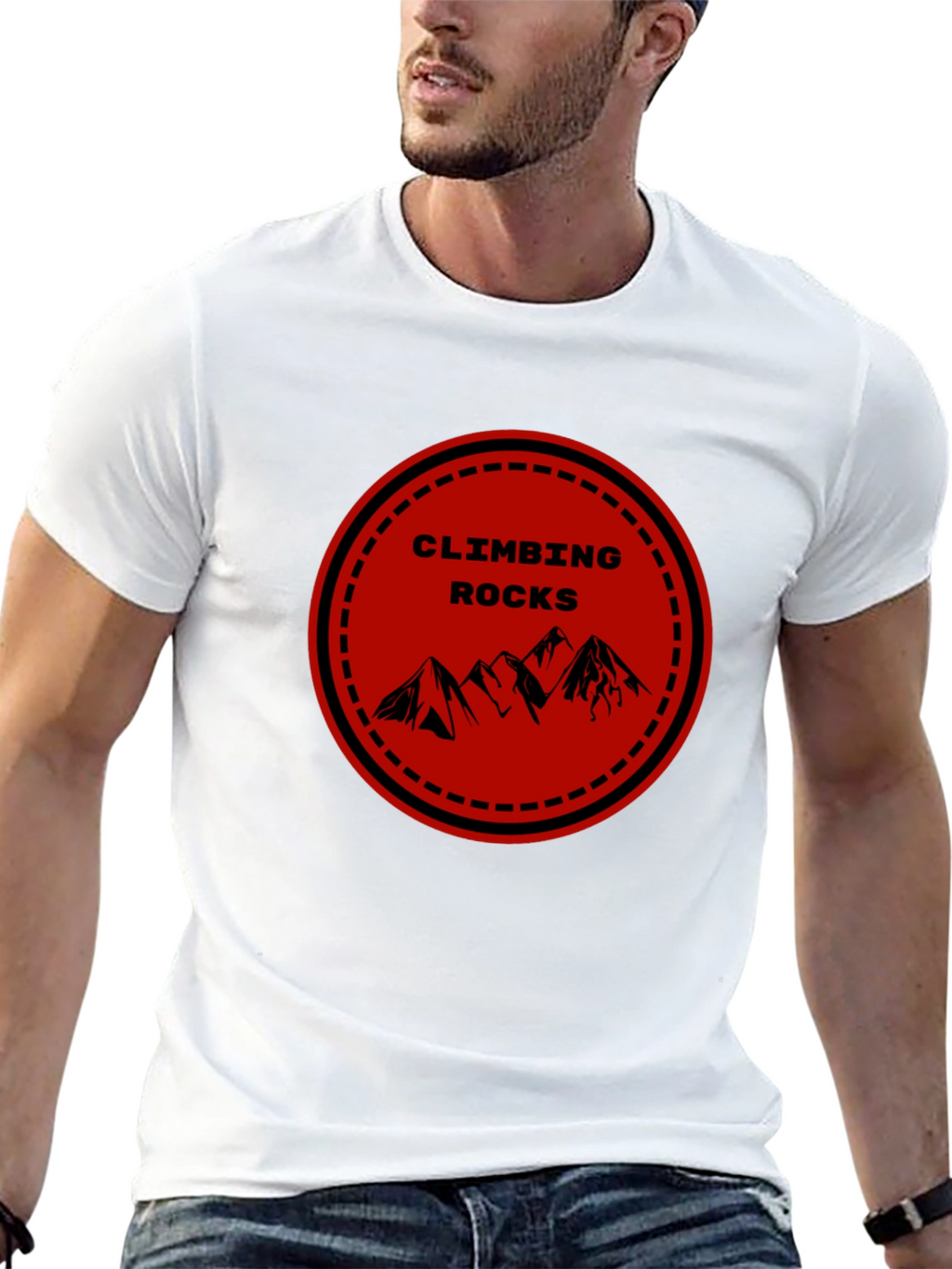 Climbing Rocks Graphic Tee - Adventure T-Shirt