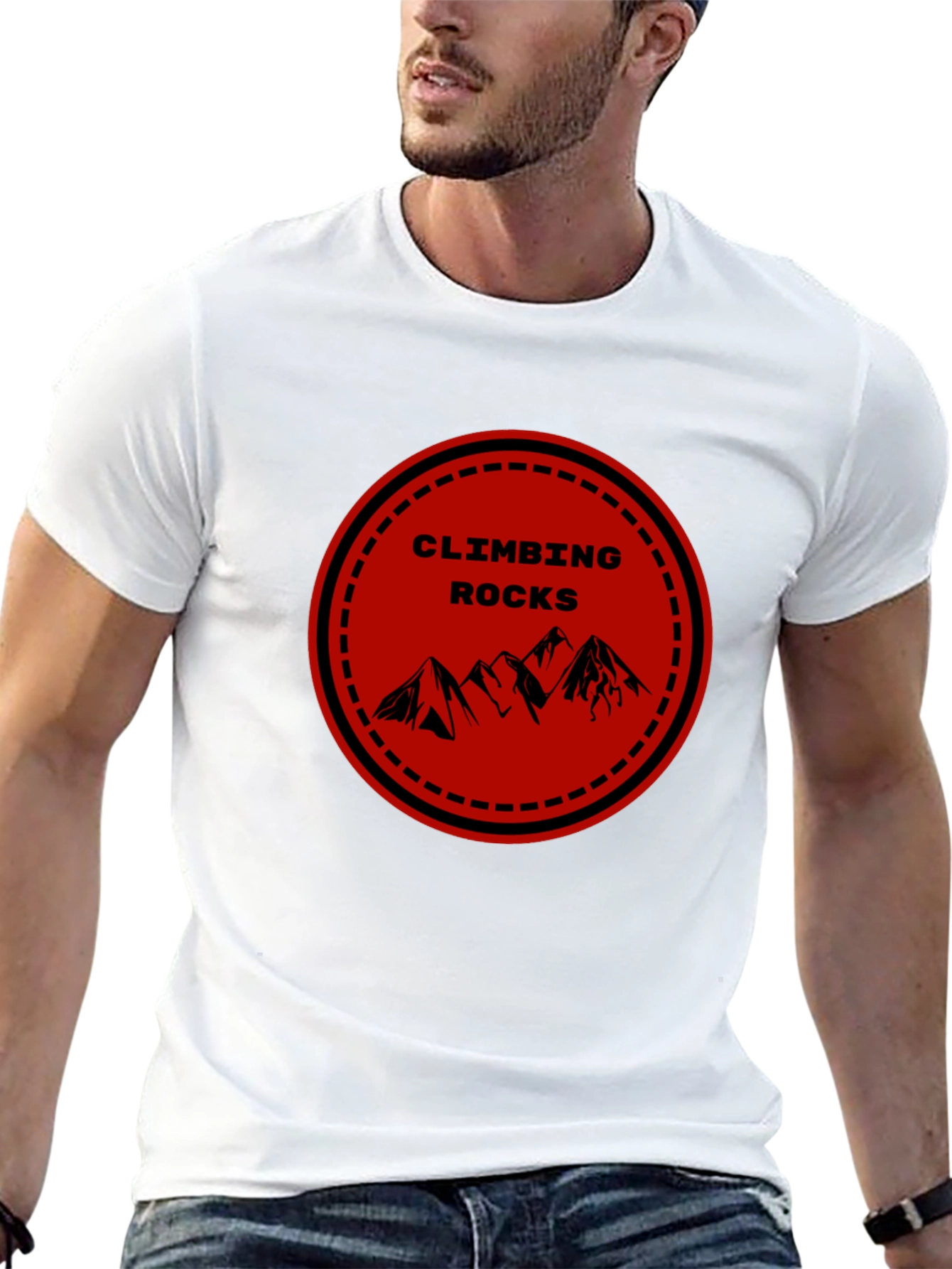 Climbing Rocks Graphic Tee - Adventure T-Shirt