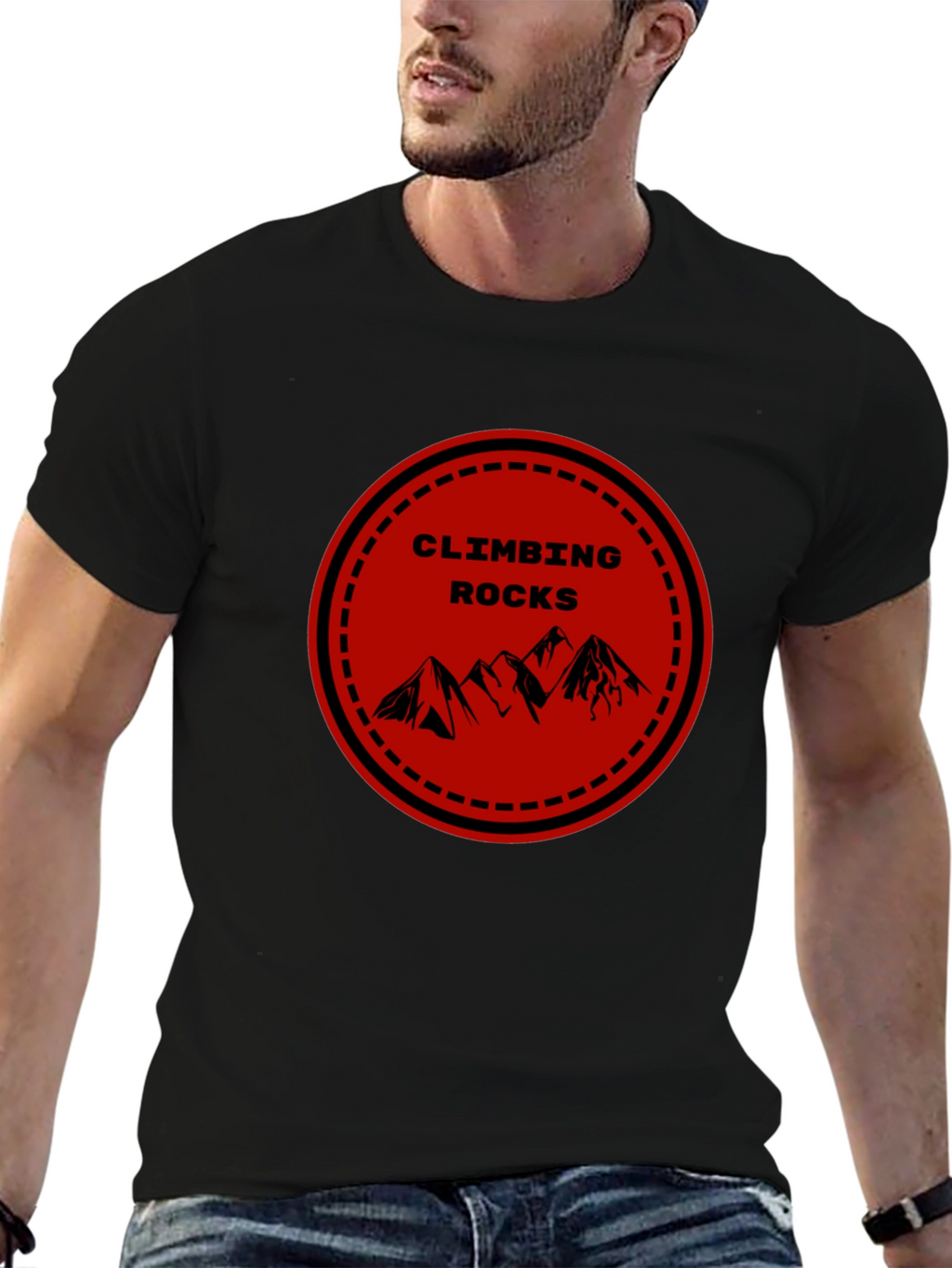 Climbing Rocks Graphic Tee - Adventure T-Shirt
