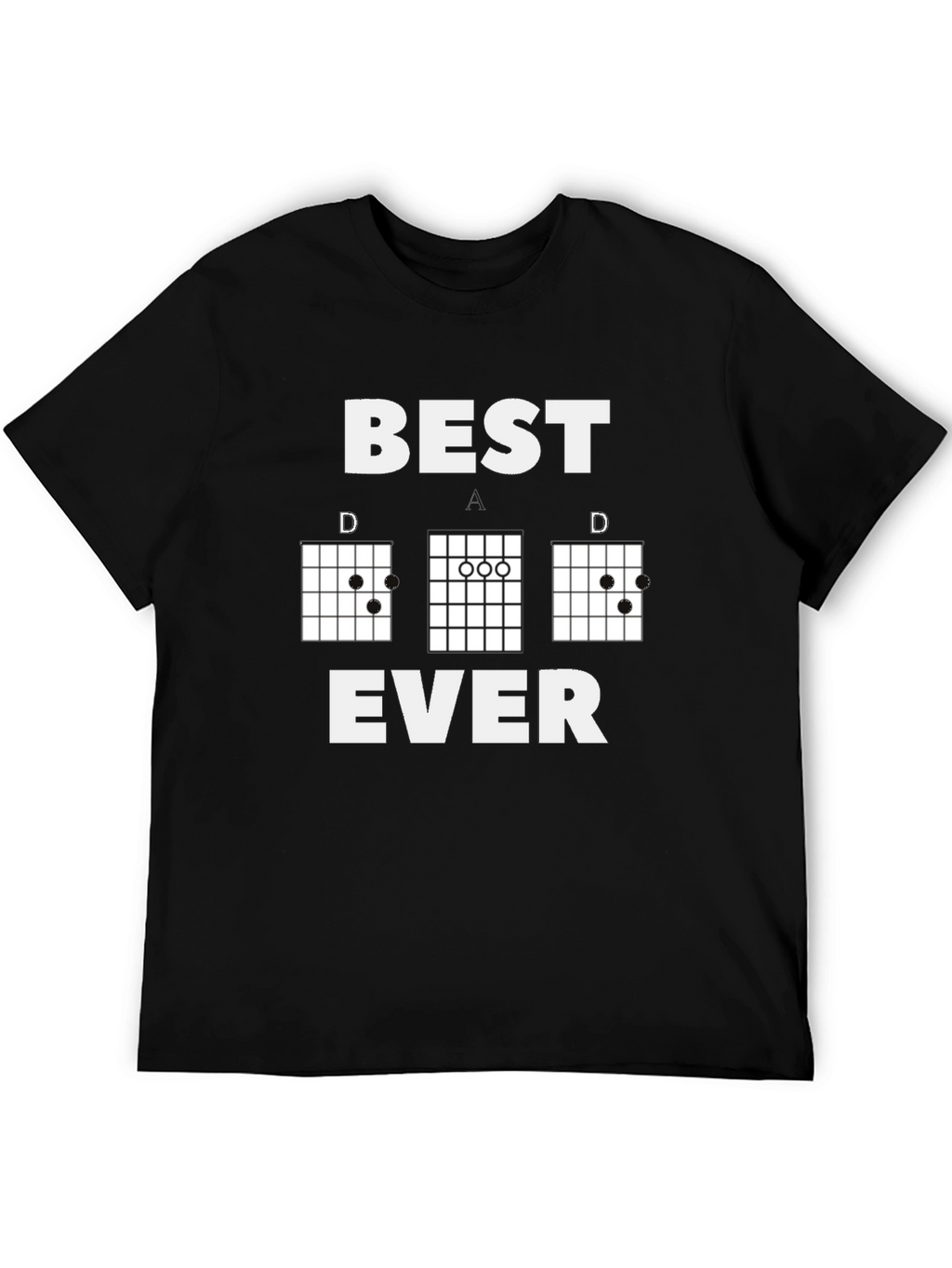 Best Dad Ever Guitar Chord T-Shirt