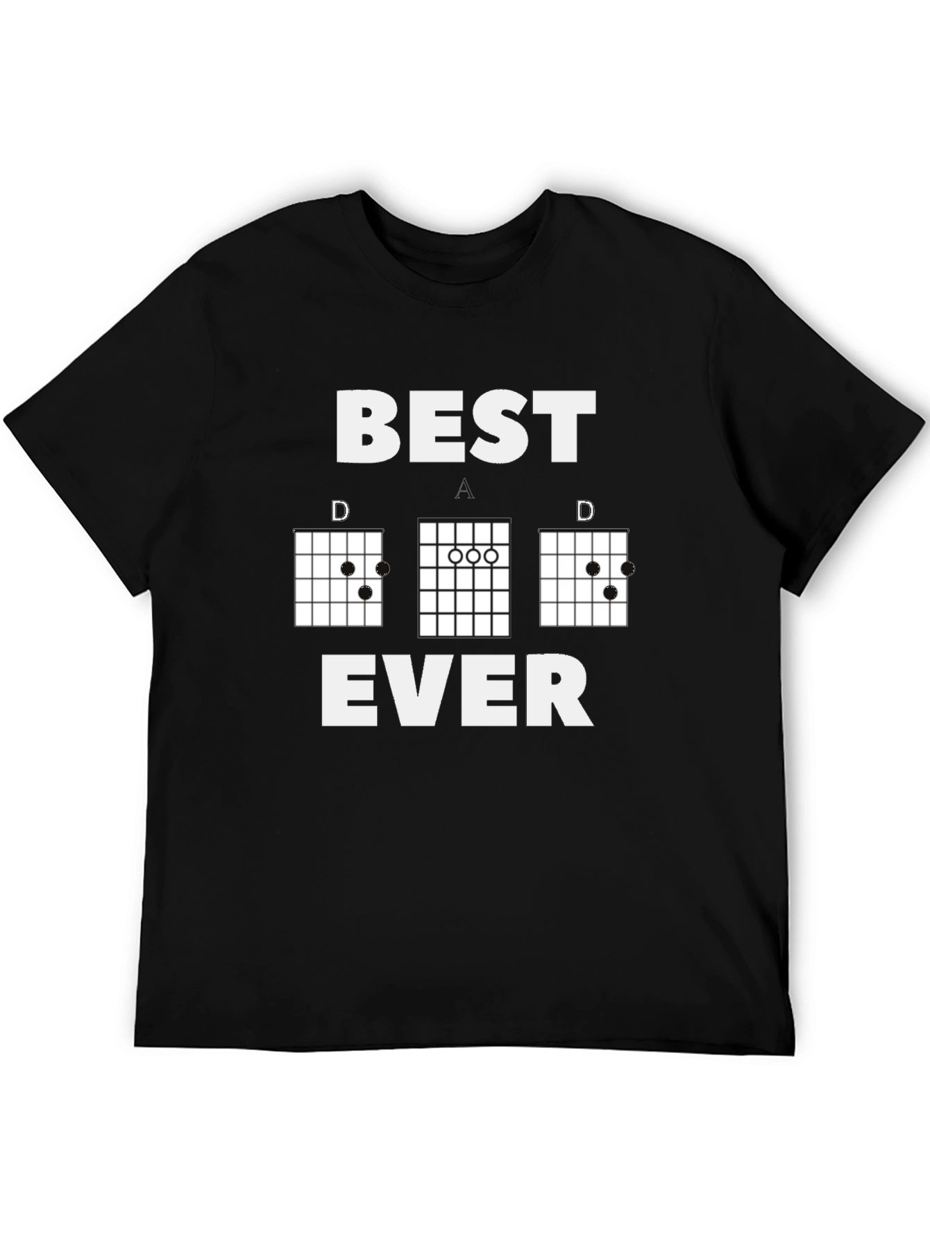 Best Dad Ever Guitar Chord T-Shirt