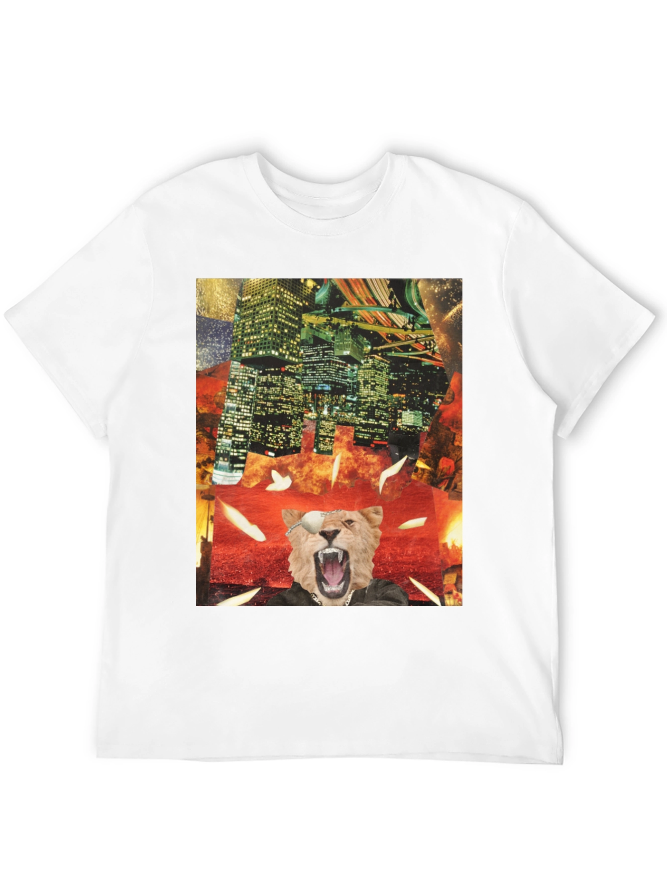 Lion Patch T-Shirt