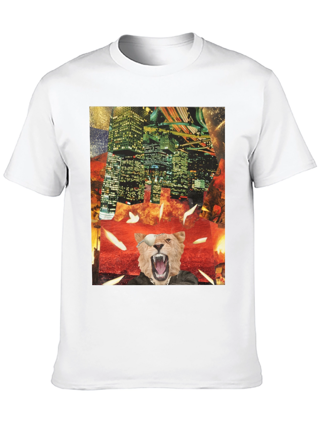 Lion Patch T-Shirt
