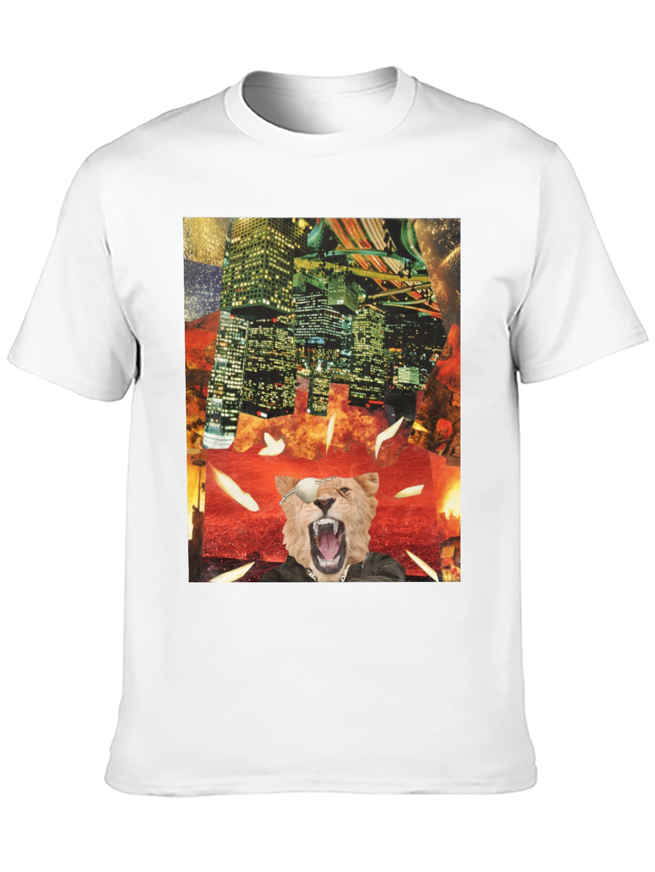 Lion Patch T-Shirt