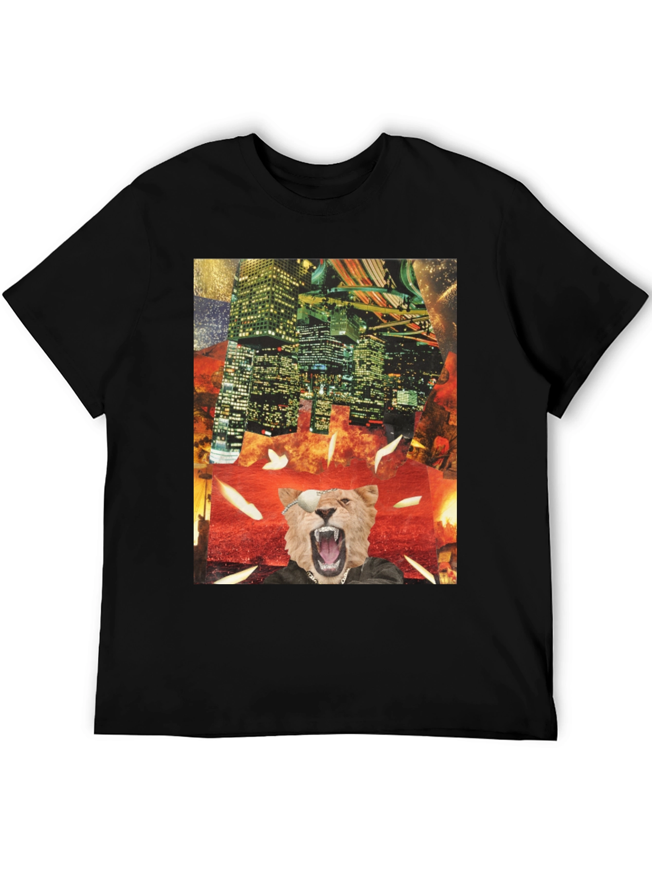 Lion Patch T-Shirt