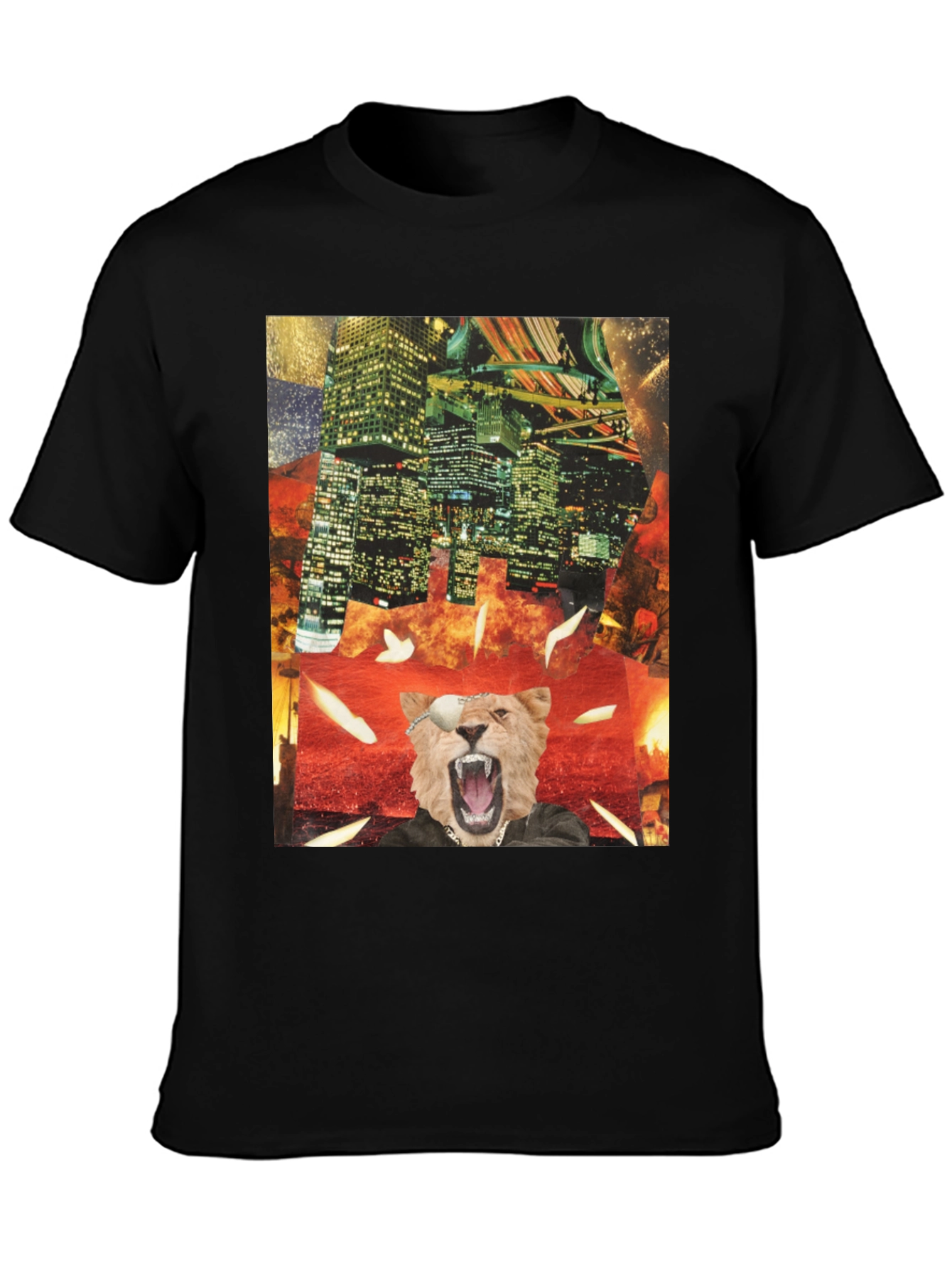 Lion Patch T-Shirt
