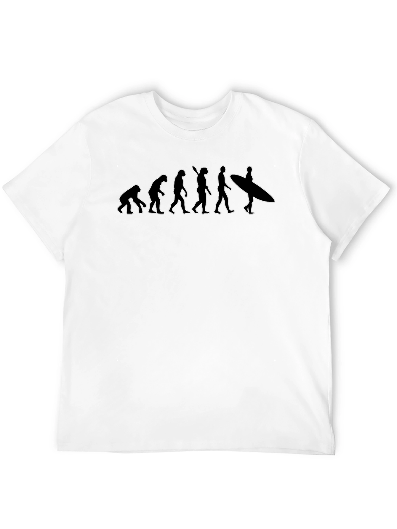 Surfer Evolution Graphic T-Shirt - Black
