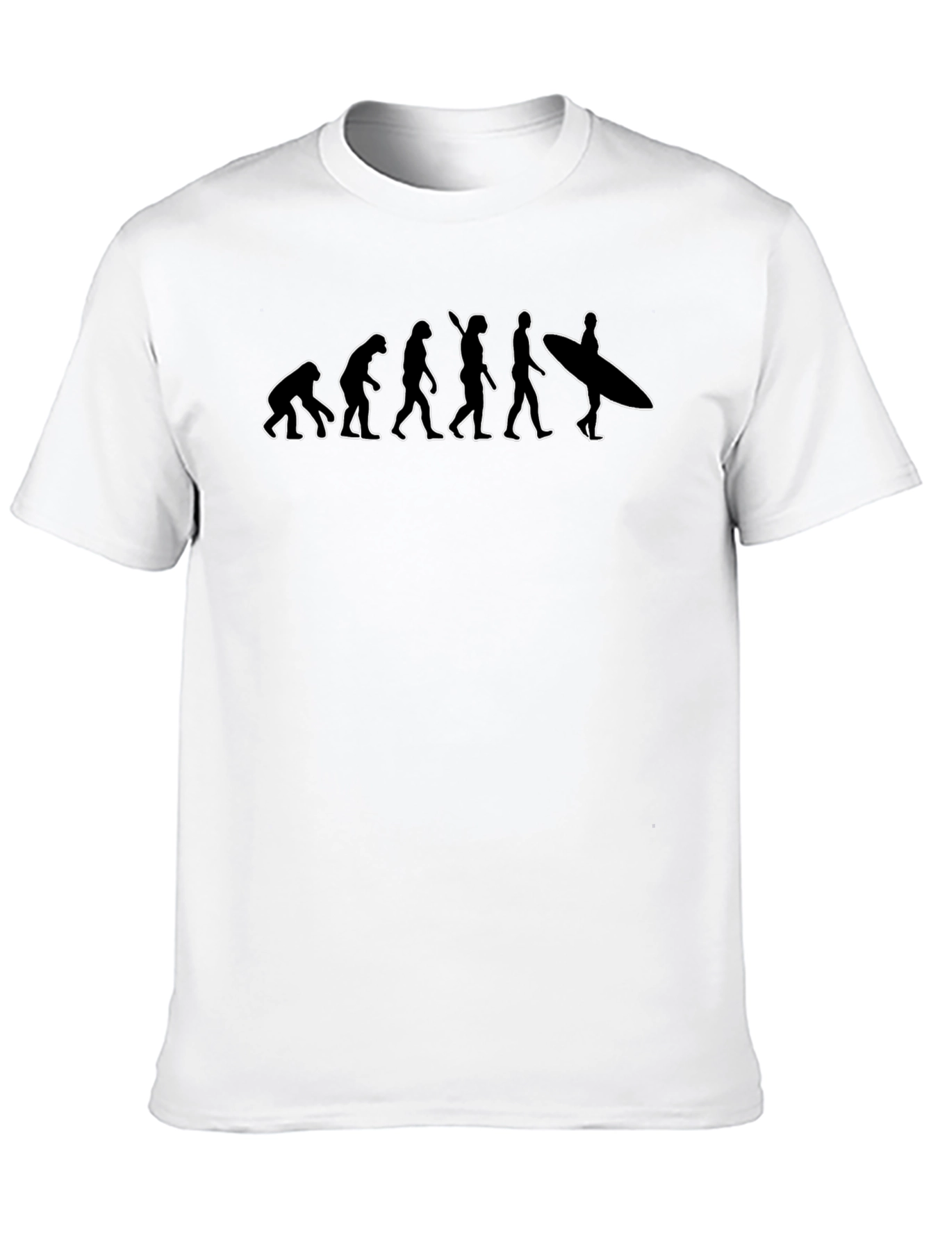 Surfer Evolution Graphic T-Shirt - Black