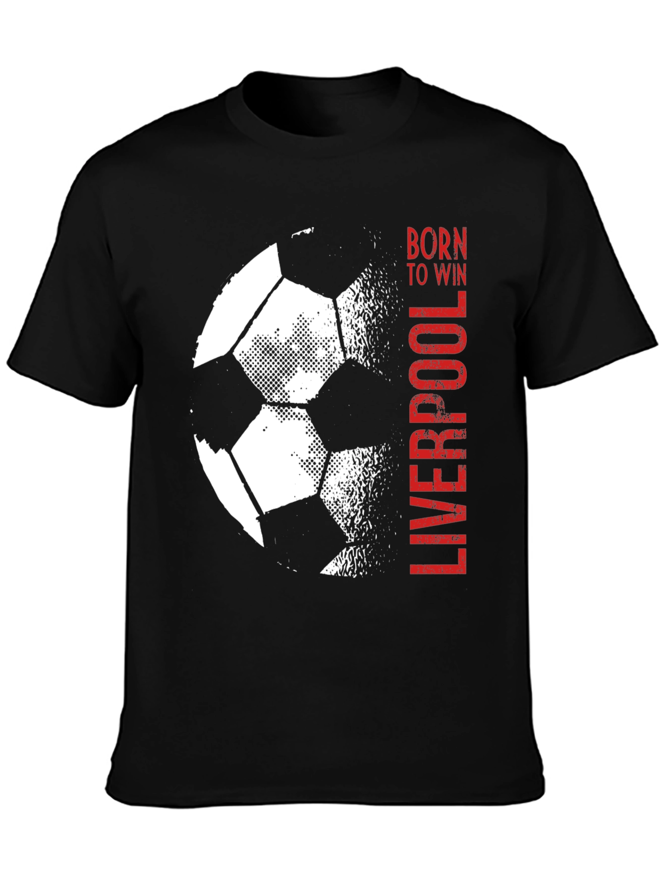 Liverpool FC Soccer Ball T-Shirt - Born to Win