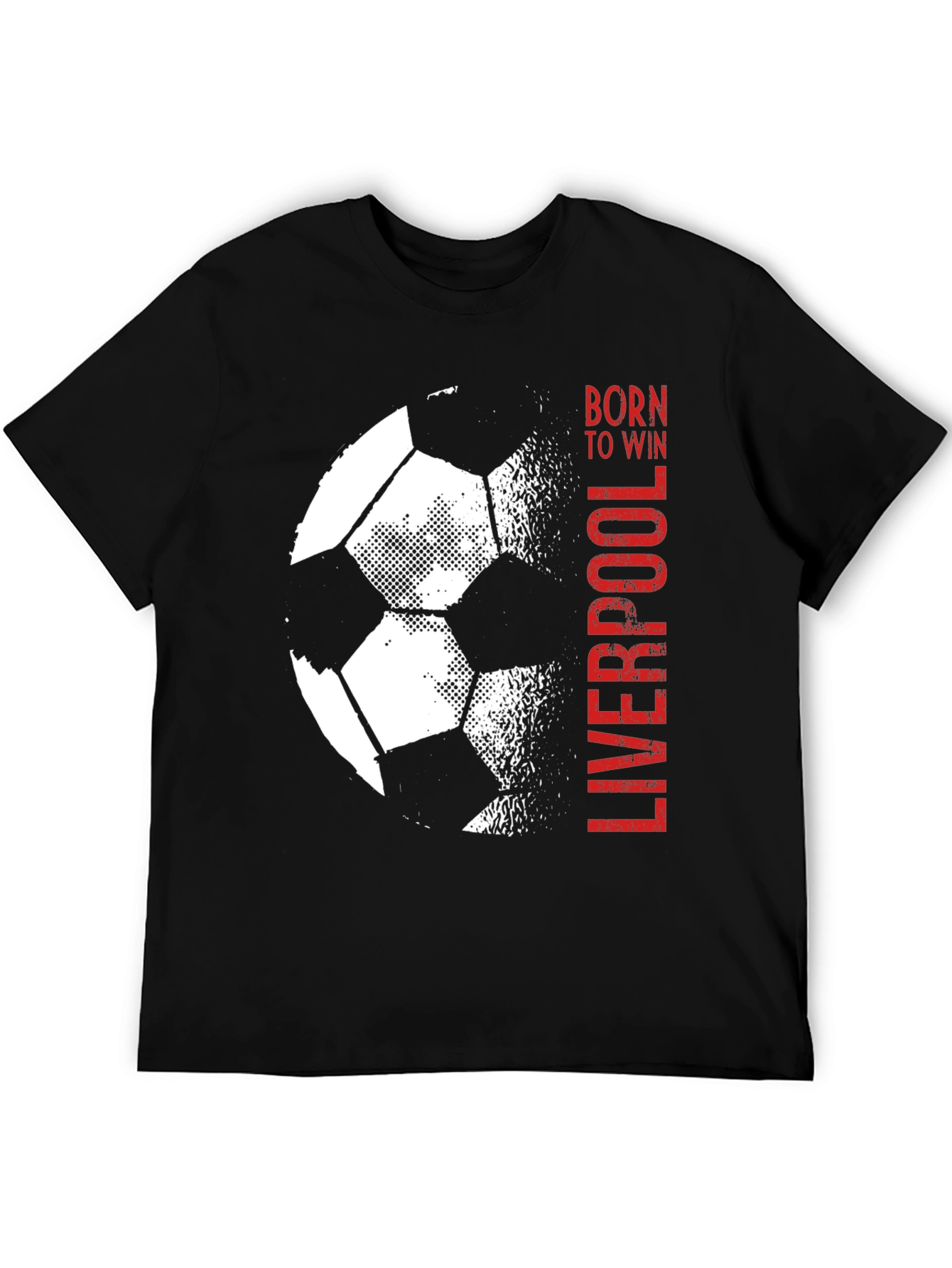 Liverpool FC Soccer Ball T-Shirt - Born to Win