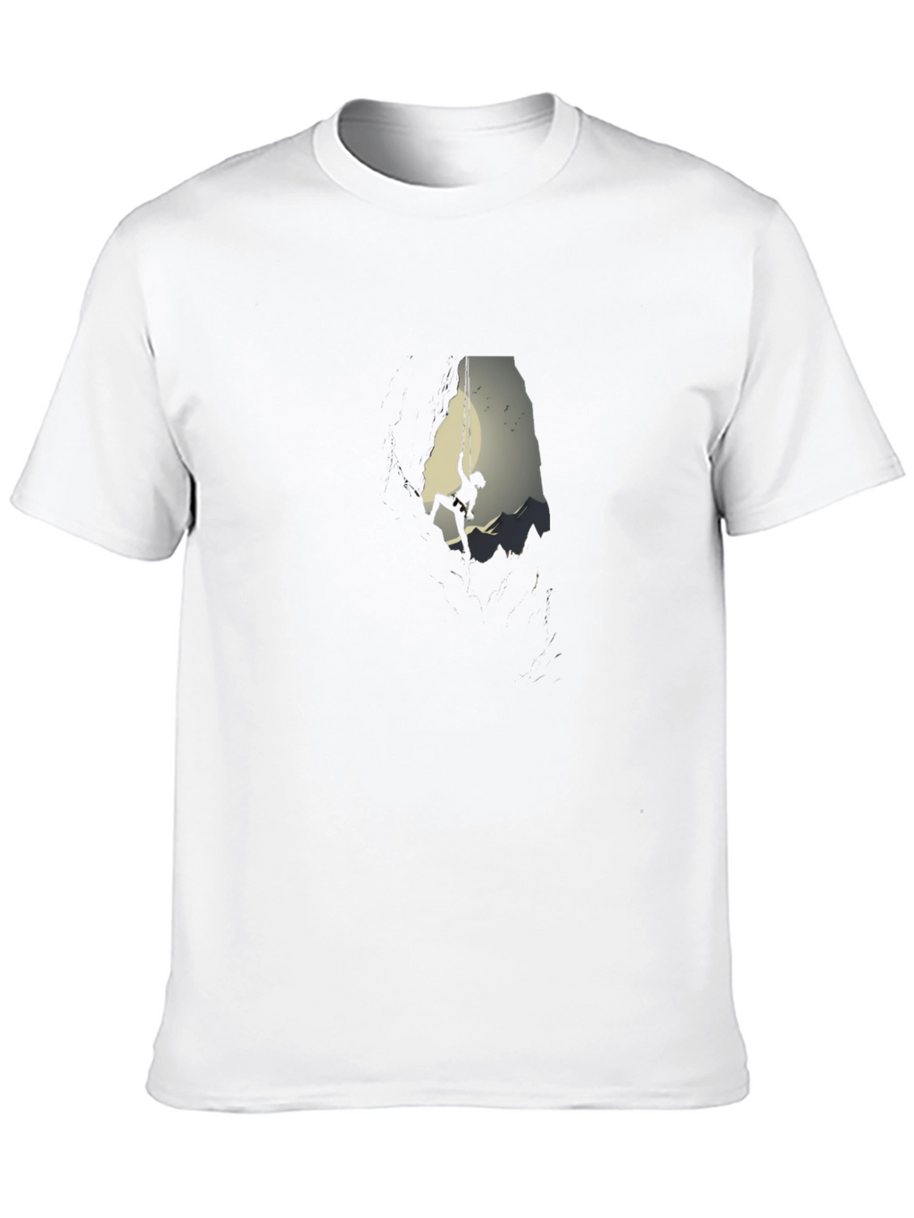 Climbing Silhouette Graphic T-Shirt