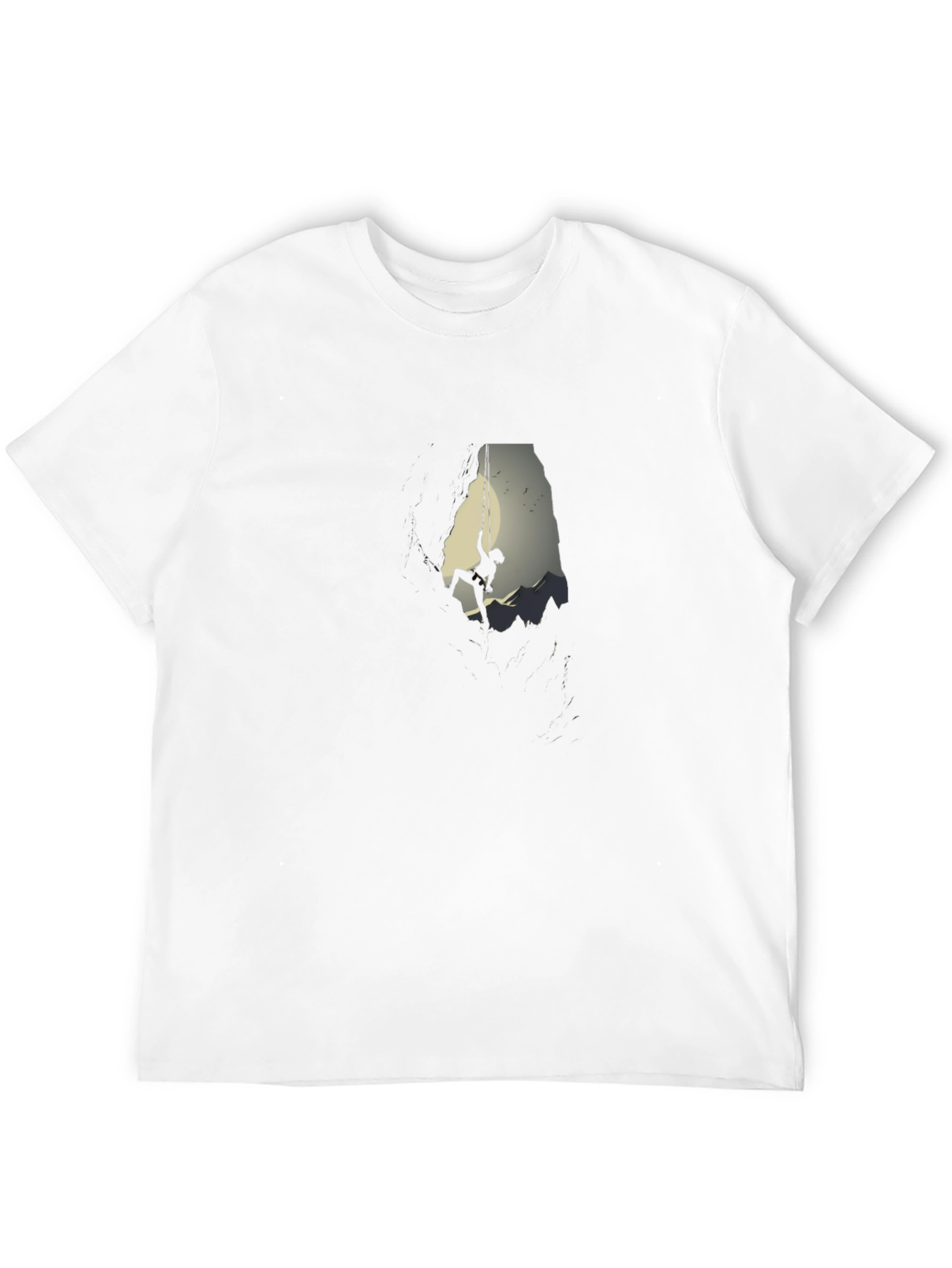 Climbing Silhouette Graphic T-Shirt