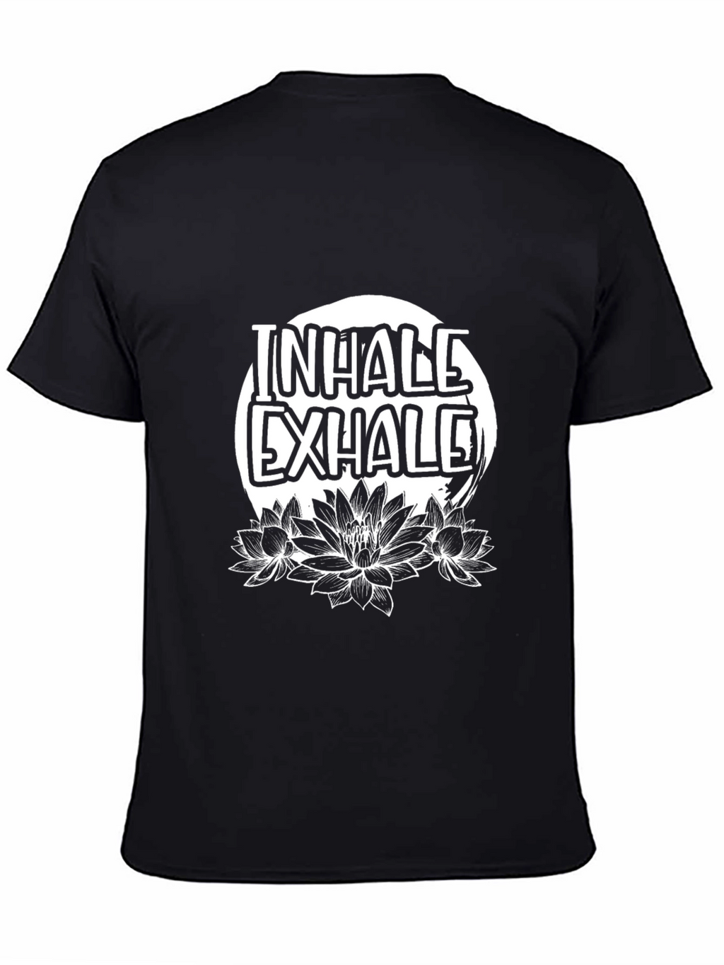 Inhale Exhale Lotus Graphic T-Shirt