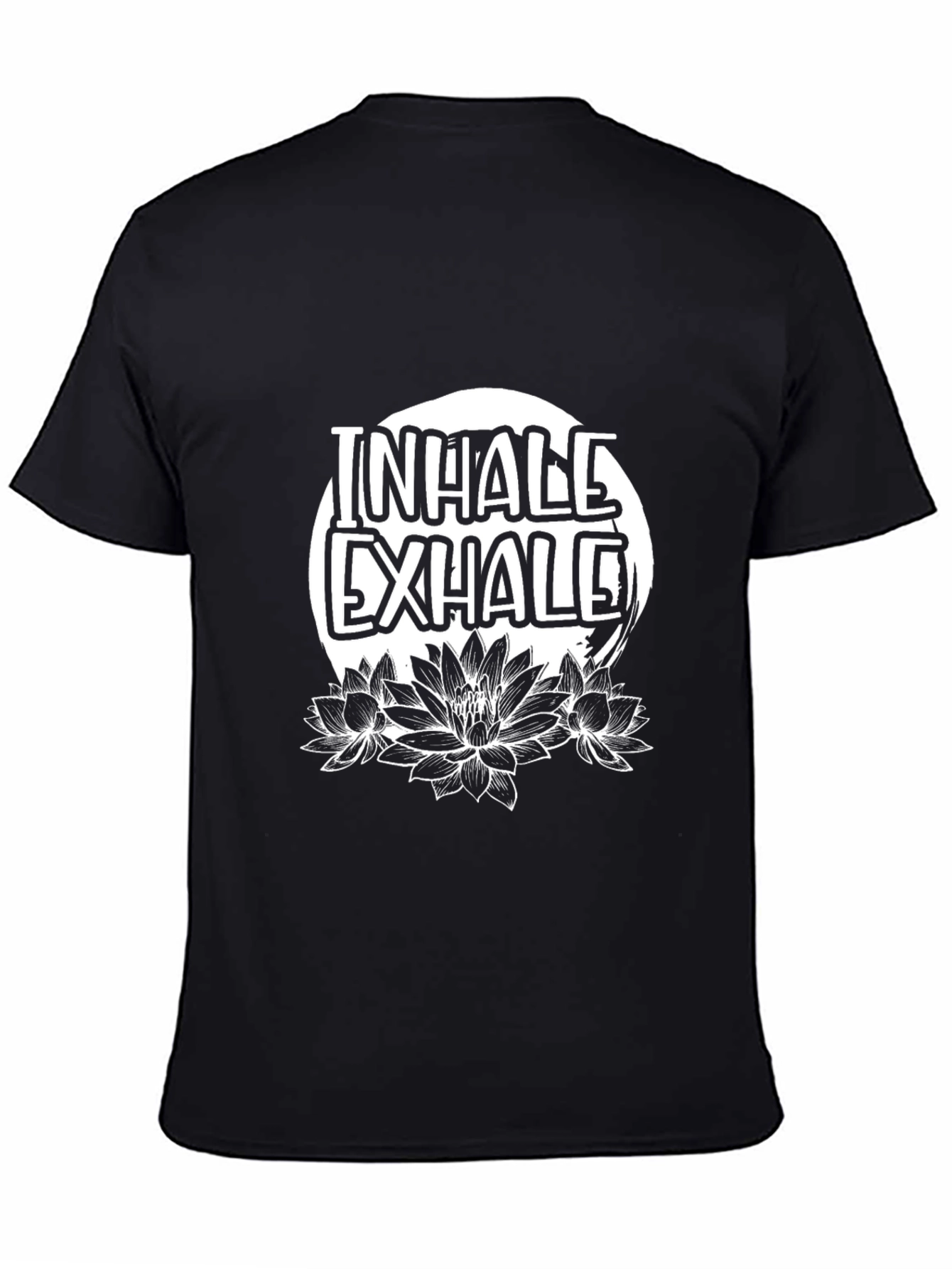 Inhale Exhale Lotus Graphic T-Shirt