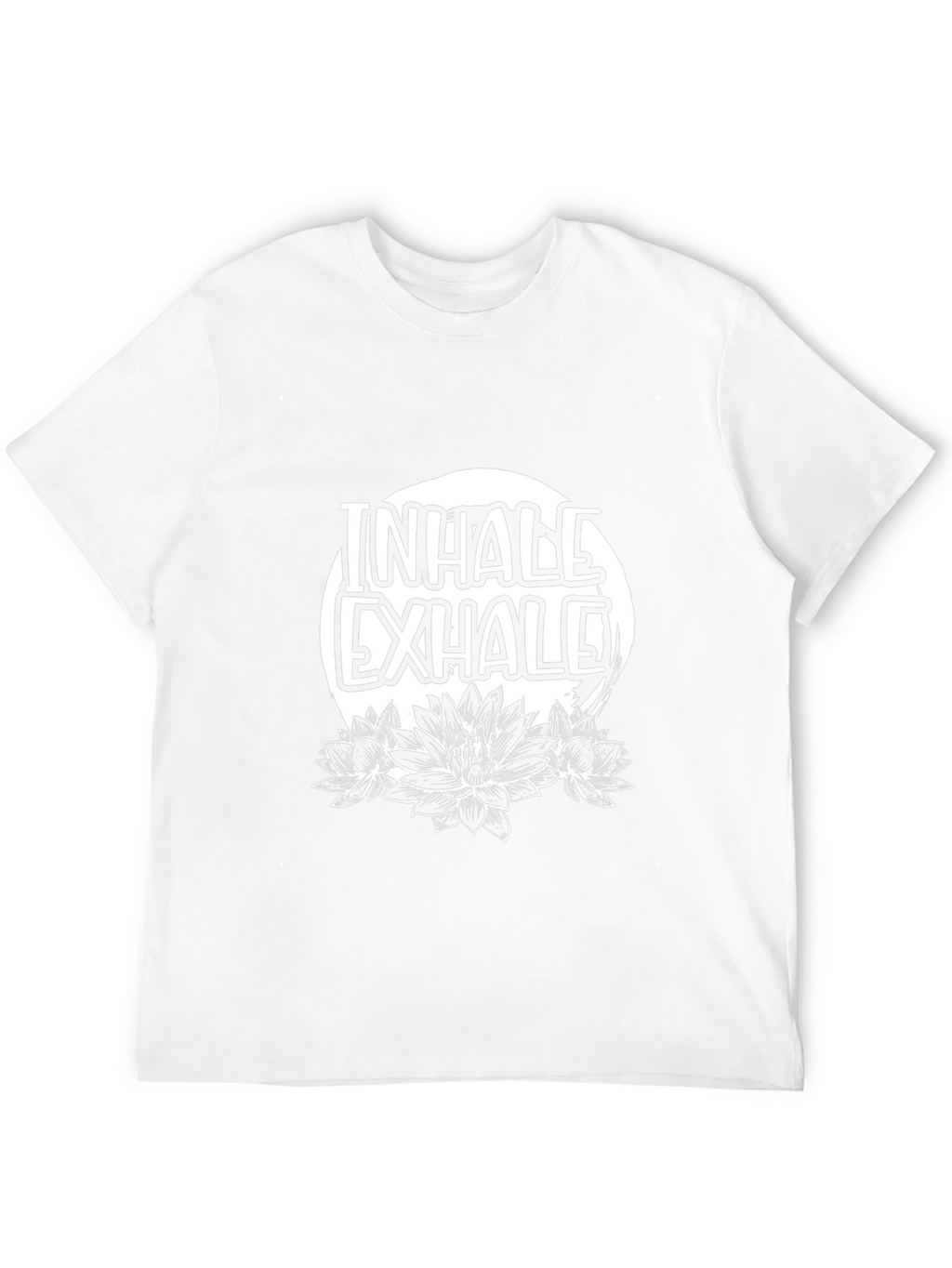Inhale Exhale Lotus Graphic T-Shirt