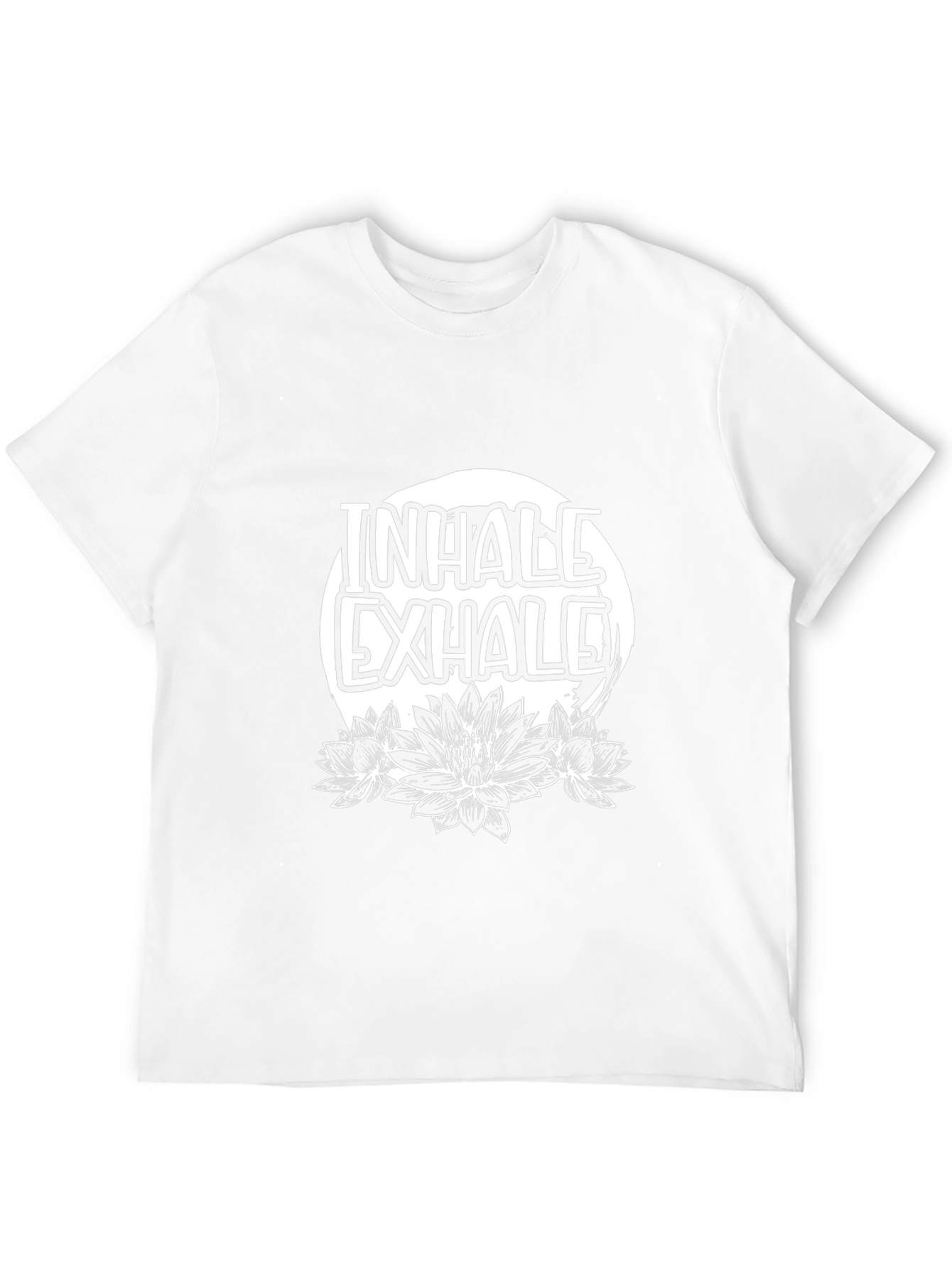 Inhale Exhale Lotus Graphic T-Shirt