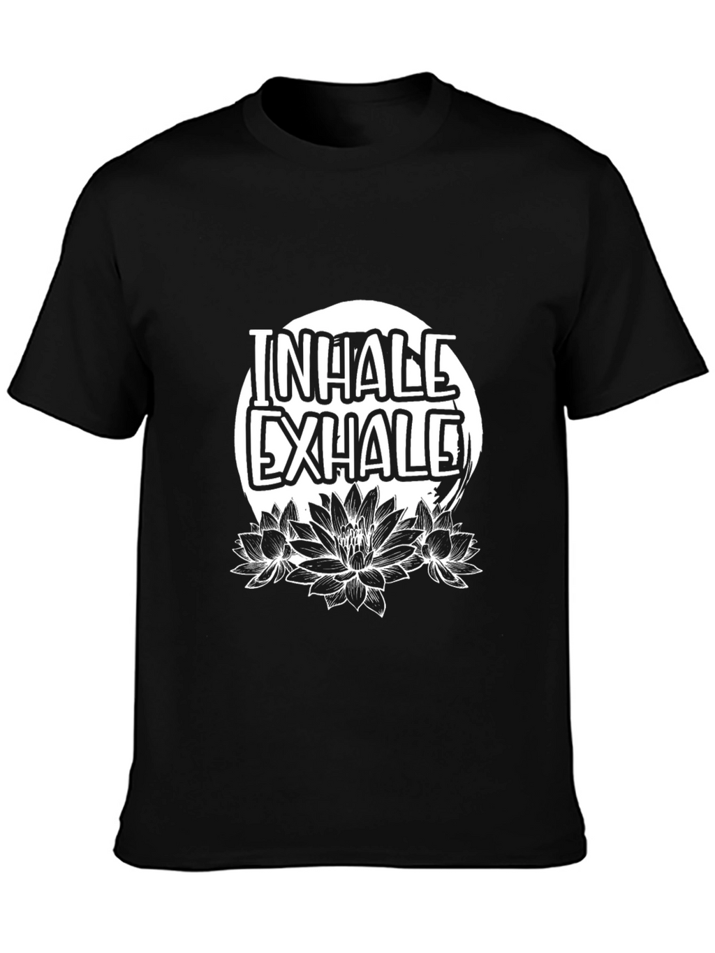 Inhale Exhale Lotus Graphic T-Shirt