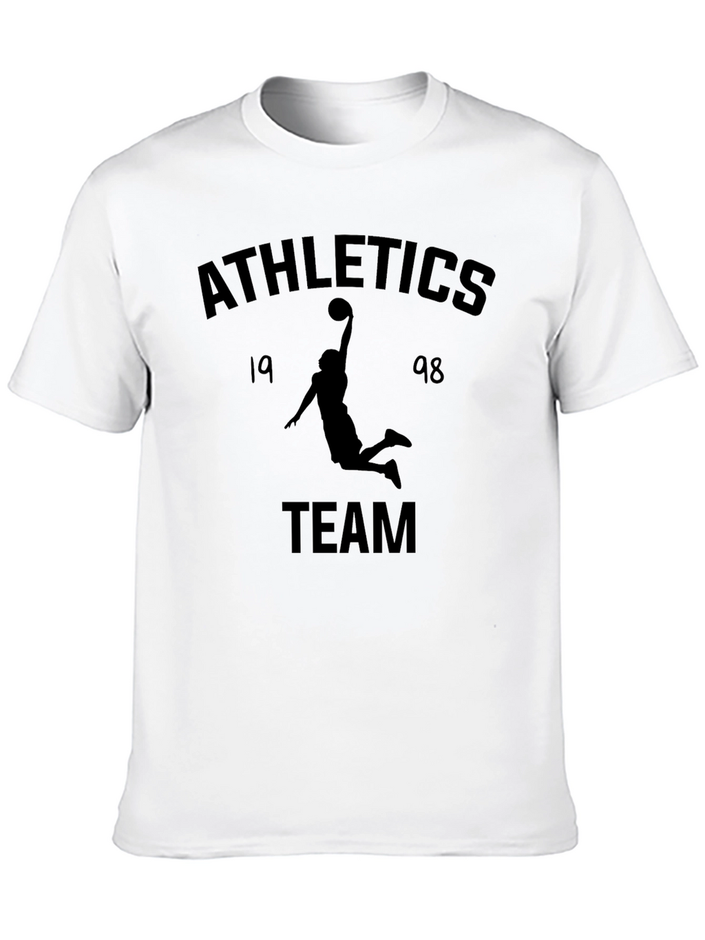 Athletics Team Graphic T-Shirt - Black
