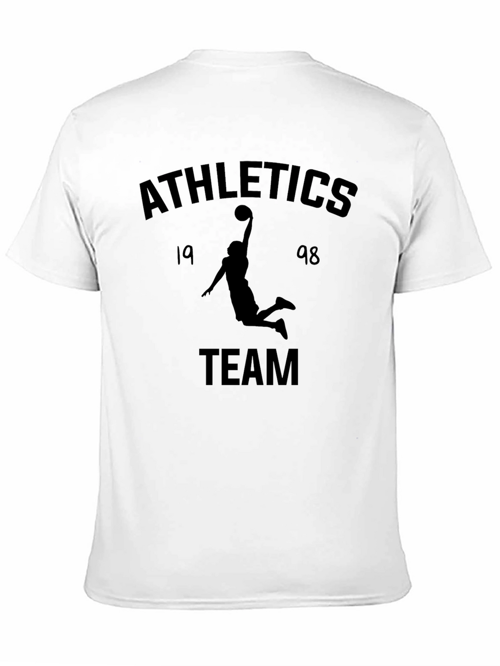 Athletics Team Graphic T-Shirt - Black