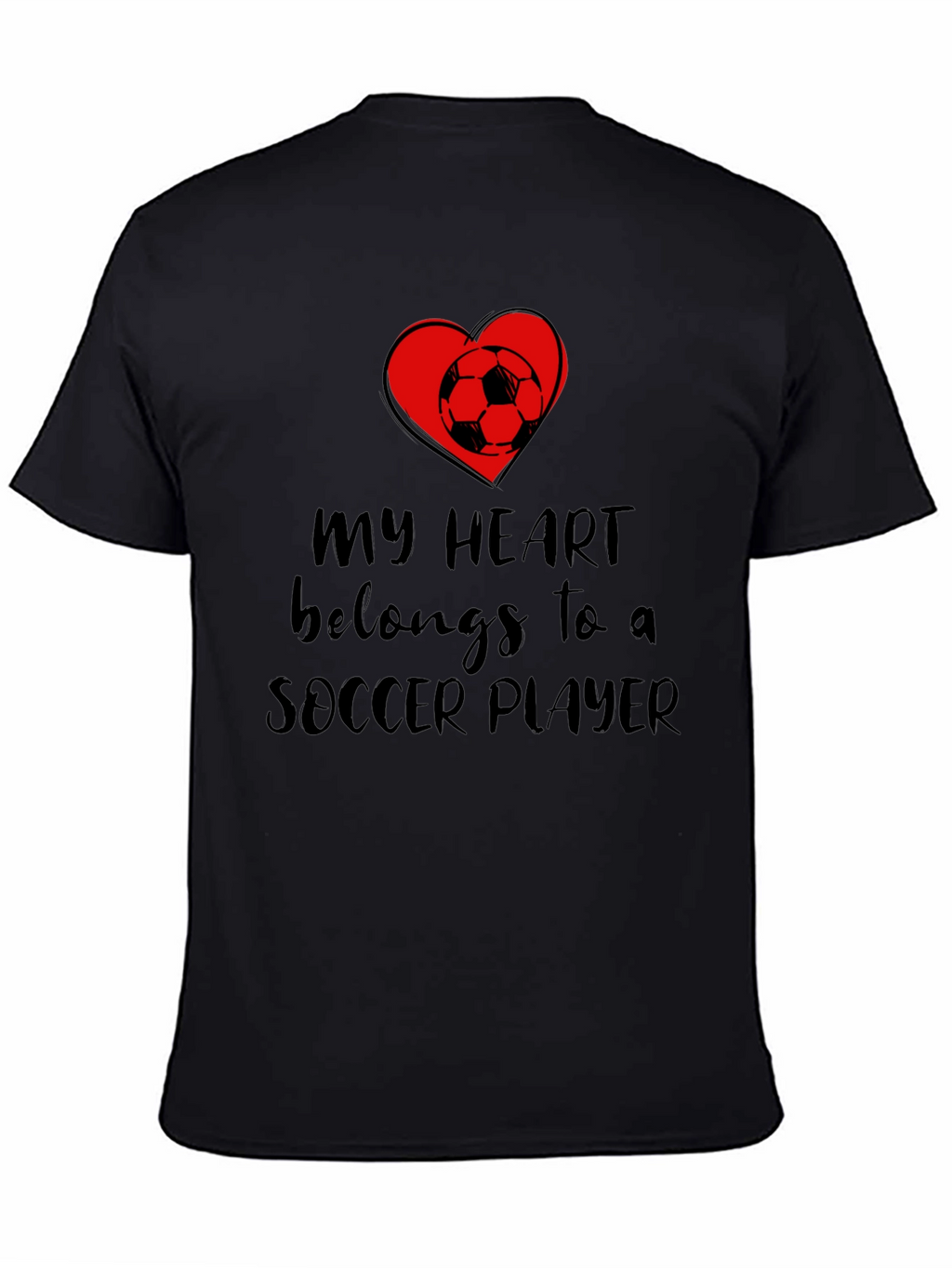 My Heart Belongs to a Soccer Player T-Shirt