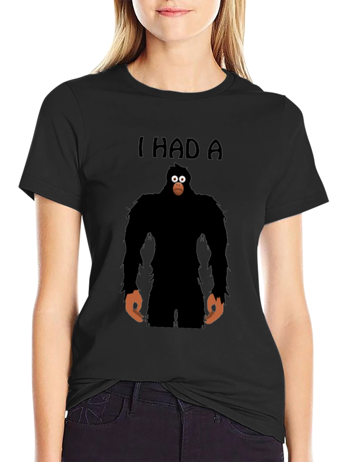 I Had A Sasquatch T-Shirt - Funny Bigfoot Tee