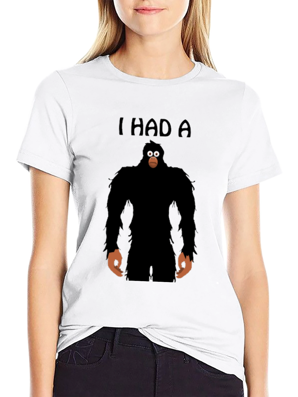 I Had A Sasquatch T-Shirt - Funny Bigfoot Tee