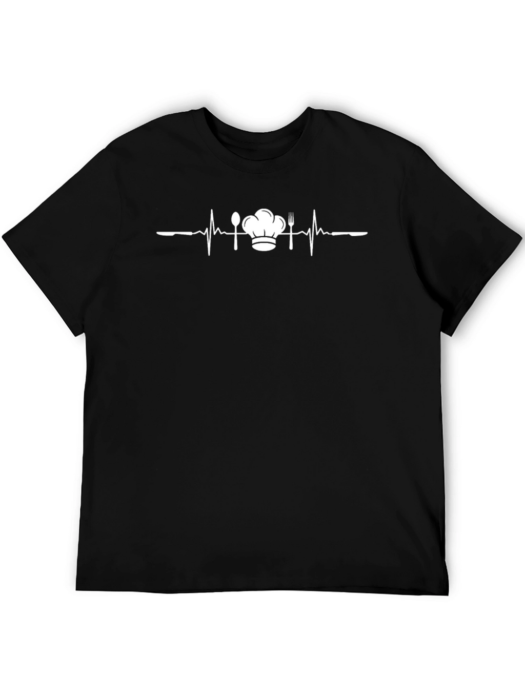 Chefs Heartbeat T-Shirt - Culinary Passion Tee