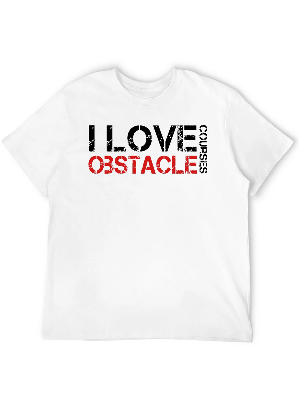I Love Obstacle Courses Graphic T-Shirt