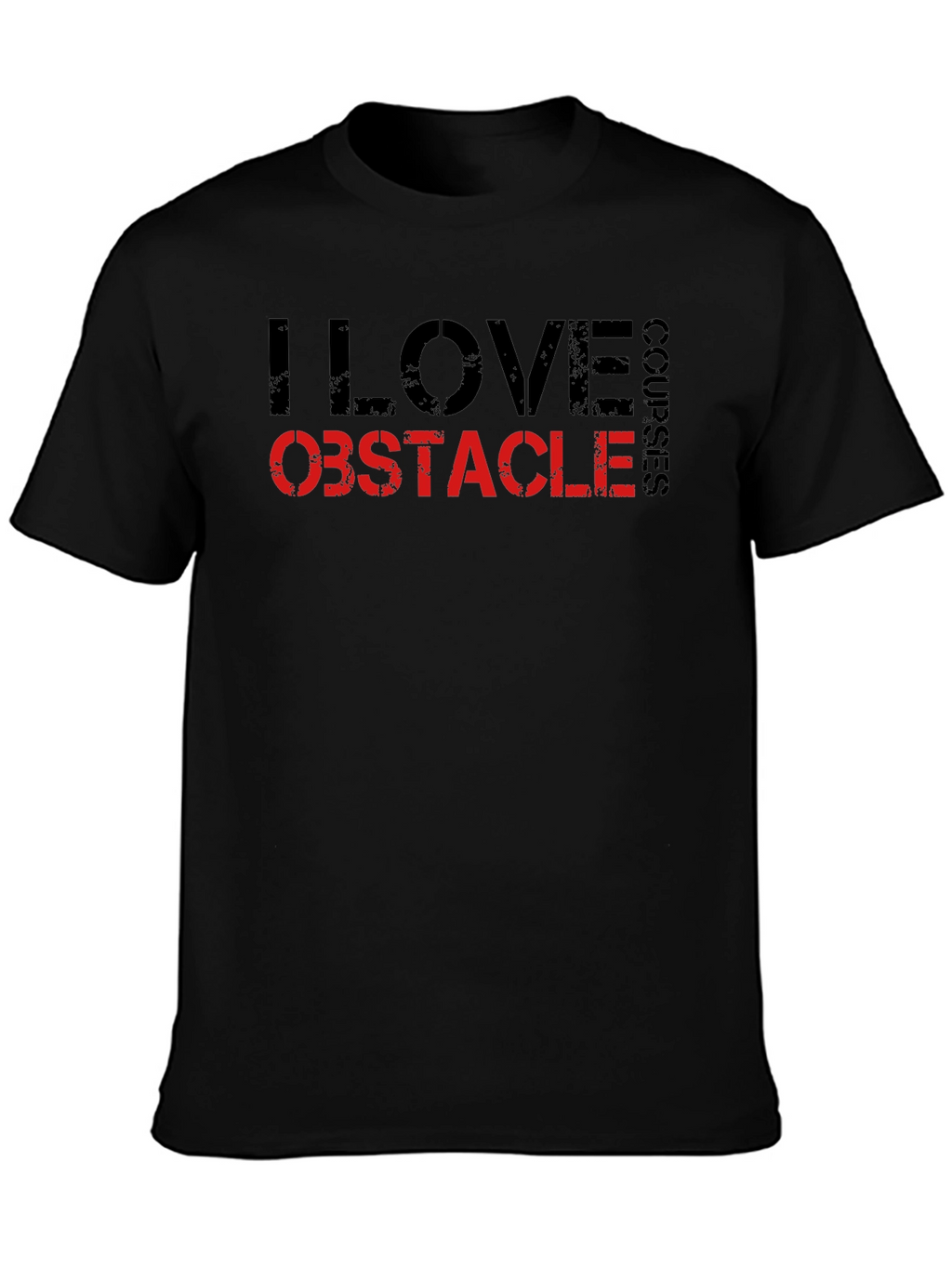 I Love Obstacle Courses Graphic T-Shirt