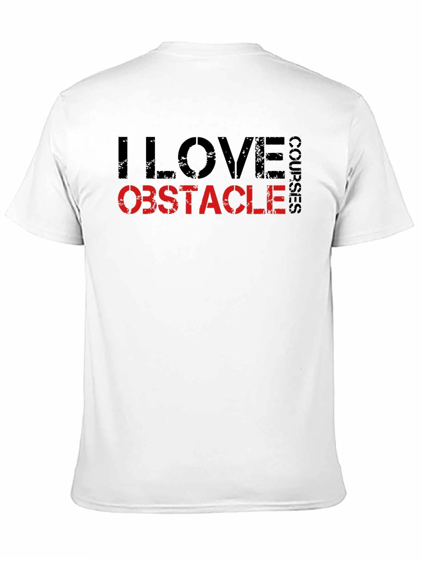 I Love Obstacle Courses Graphic T-Shirt